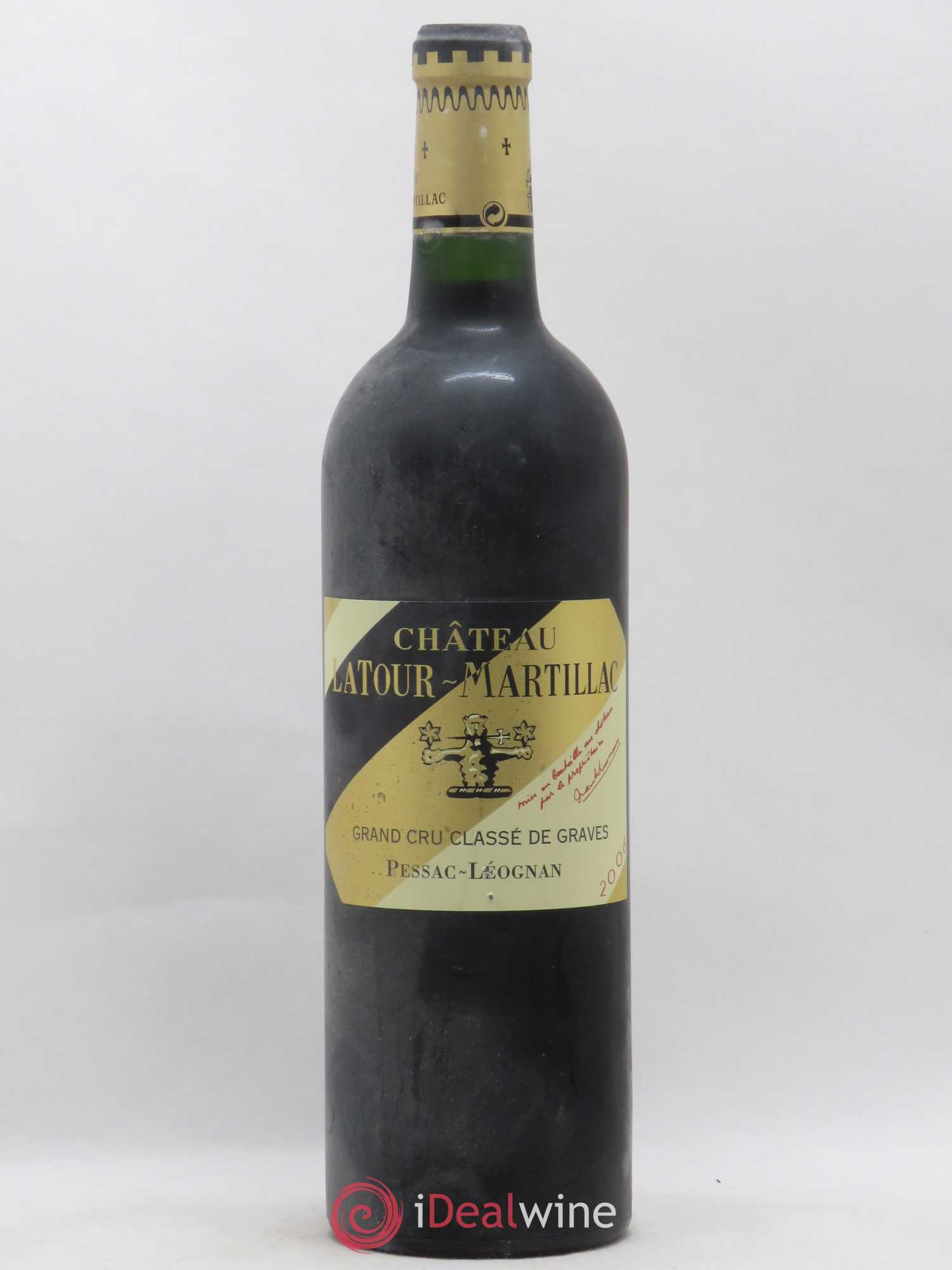 Château Latour-Martillac Cru Classé de Graves 2006 - Lot de 1 bouteille - 0