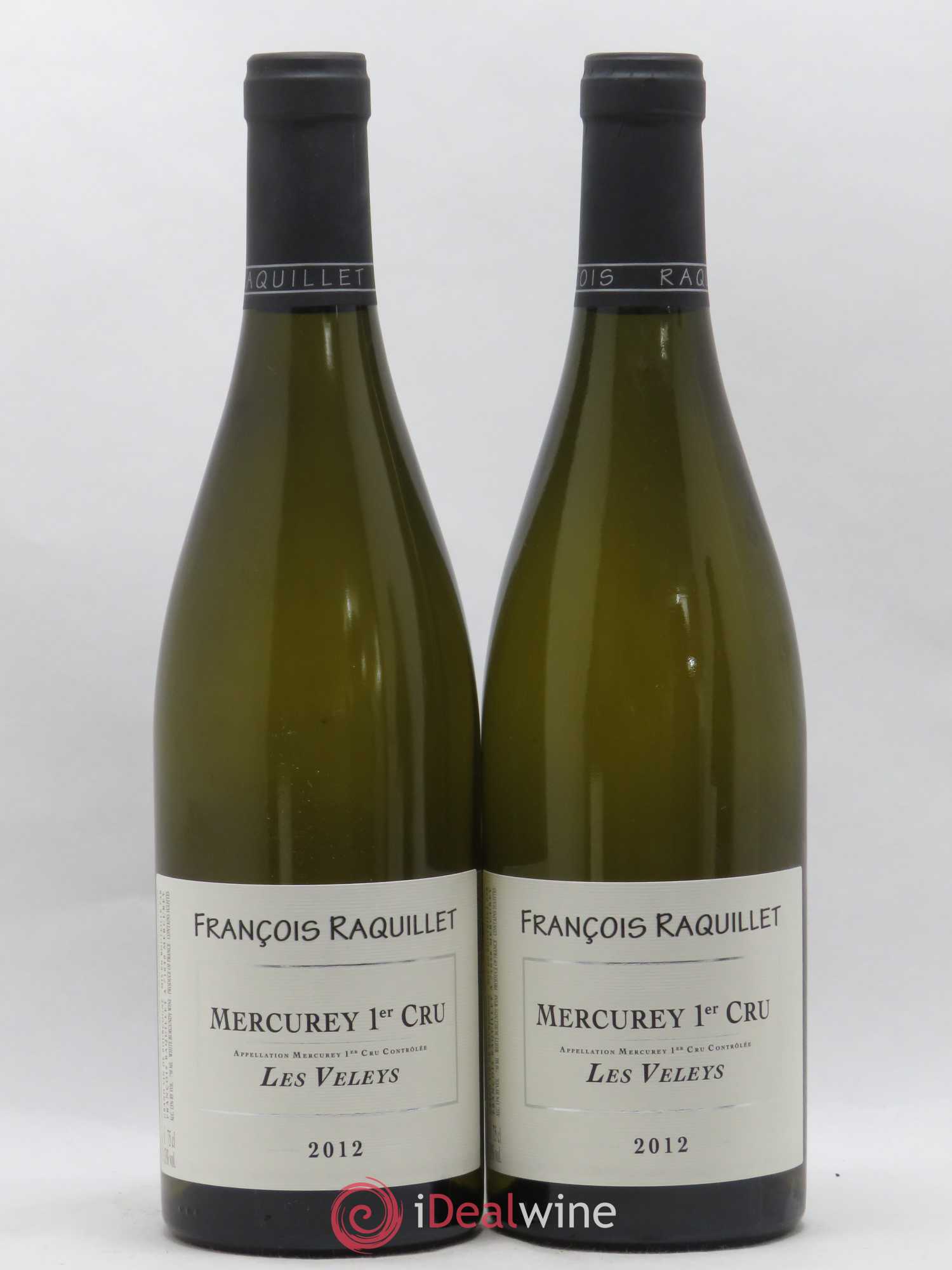Mercurey 1er Cru Les Veleys François Raquillet 2012 - Lot de 2 bouteilles - 0