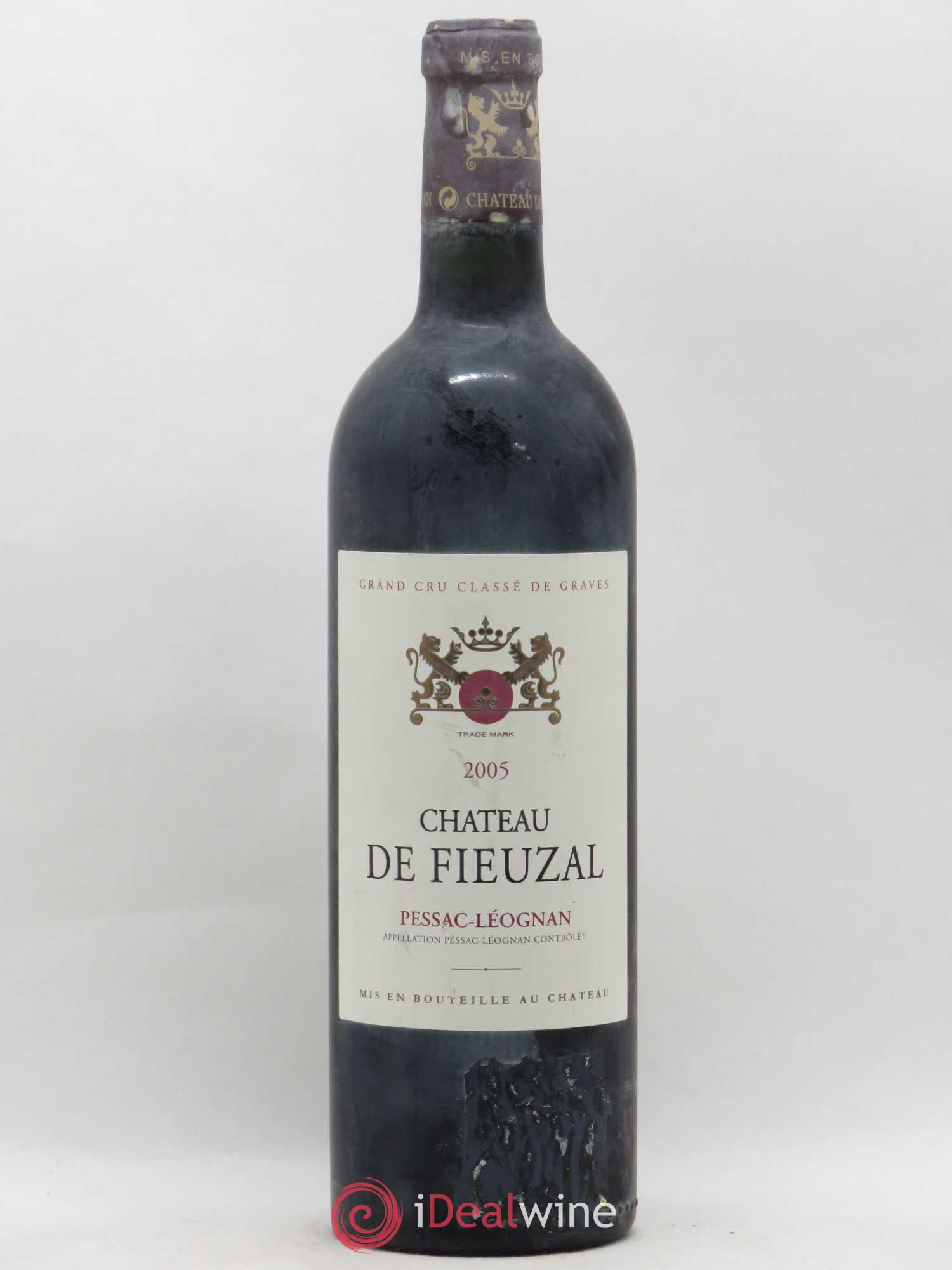 Château de Fieuzal Cru Classé de Graves 2005 - Lot de 1 bouteille - 0