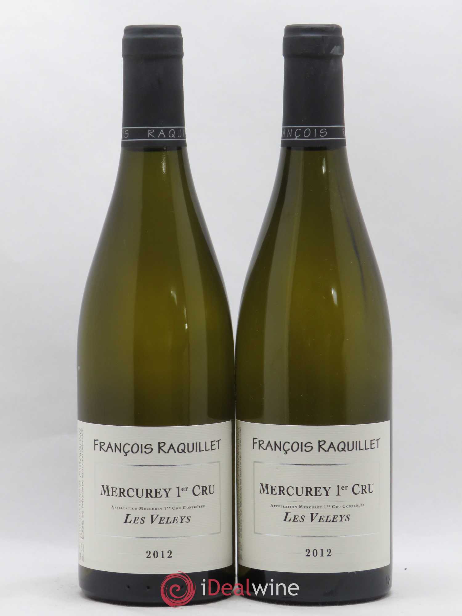 Mercurey 1er Cru Les Veleys François Raquillet 2012 - Lot de 2 bouteilles - 0