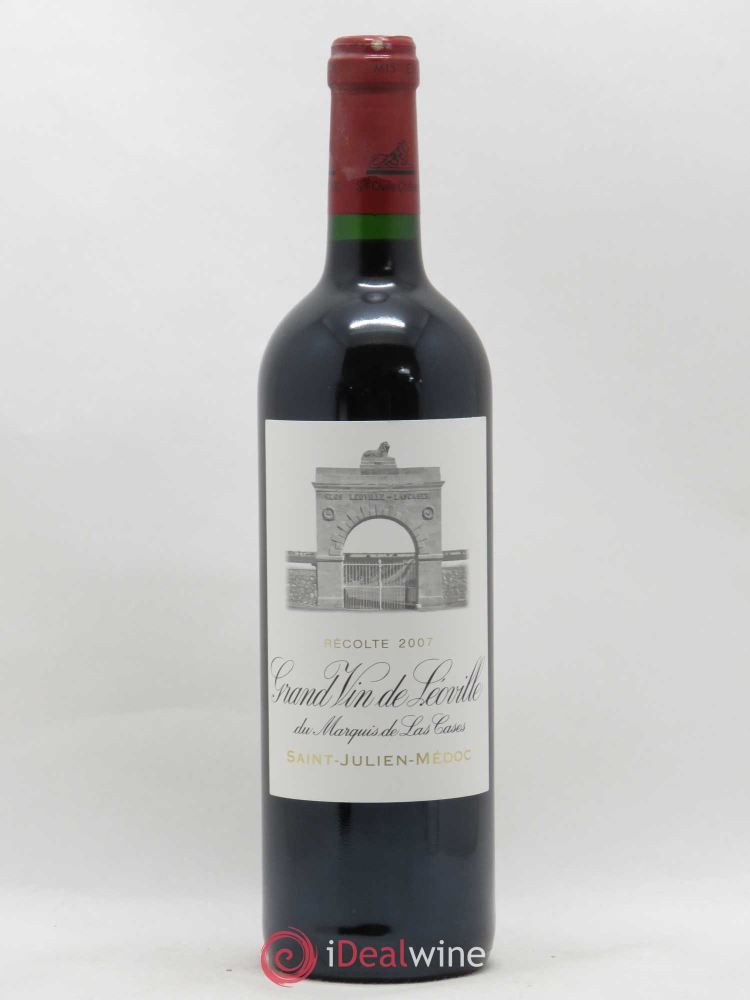 Château Léoville Las Cases 2ème Grand Cru Classé 2007 - Lot de 1 bouteille - 0