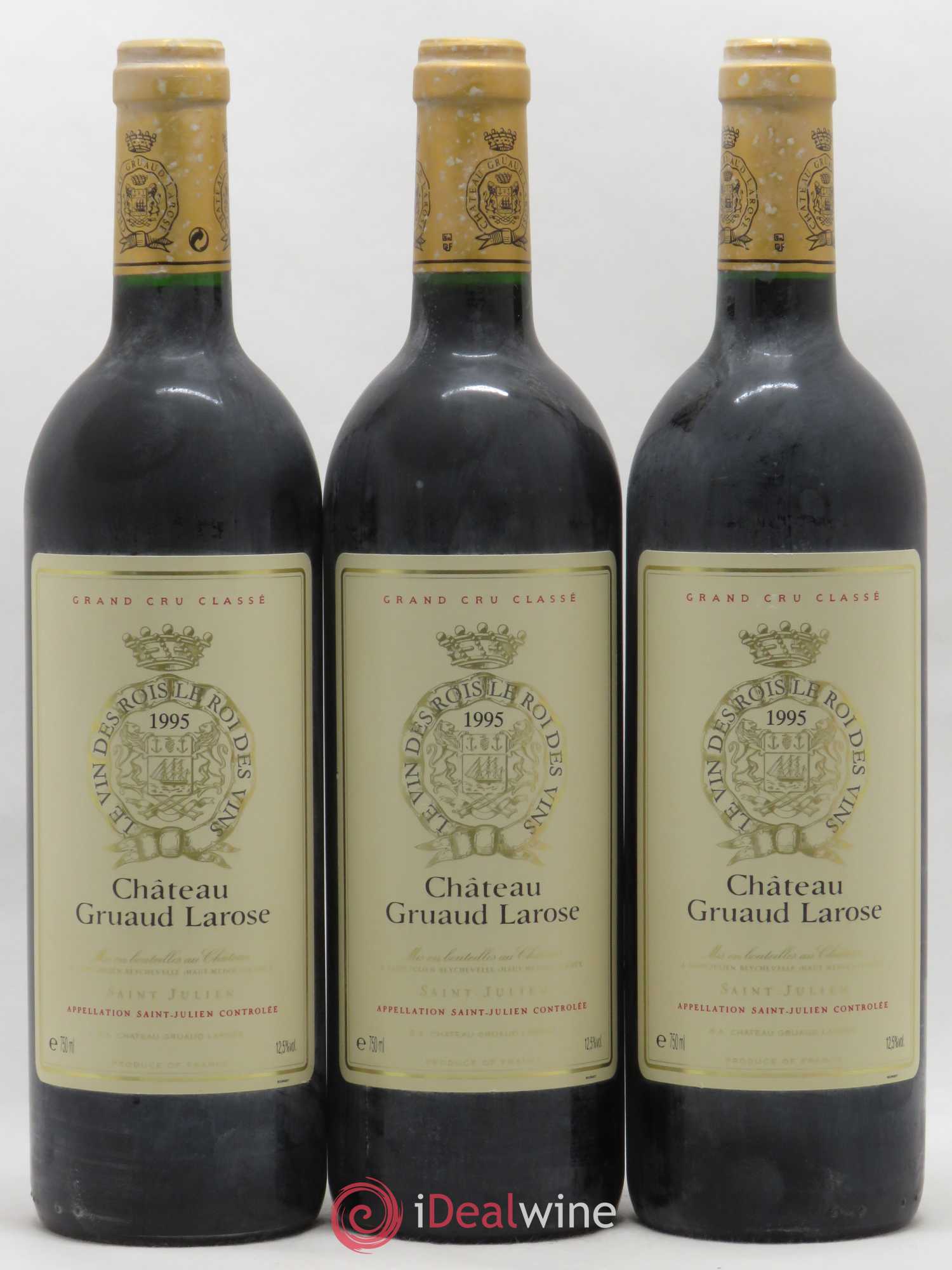Château Gruaud Larose 2ème Grand Cru Classé 1995 - Lot de 12 bouteilles - 1