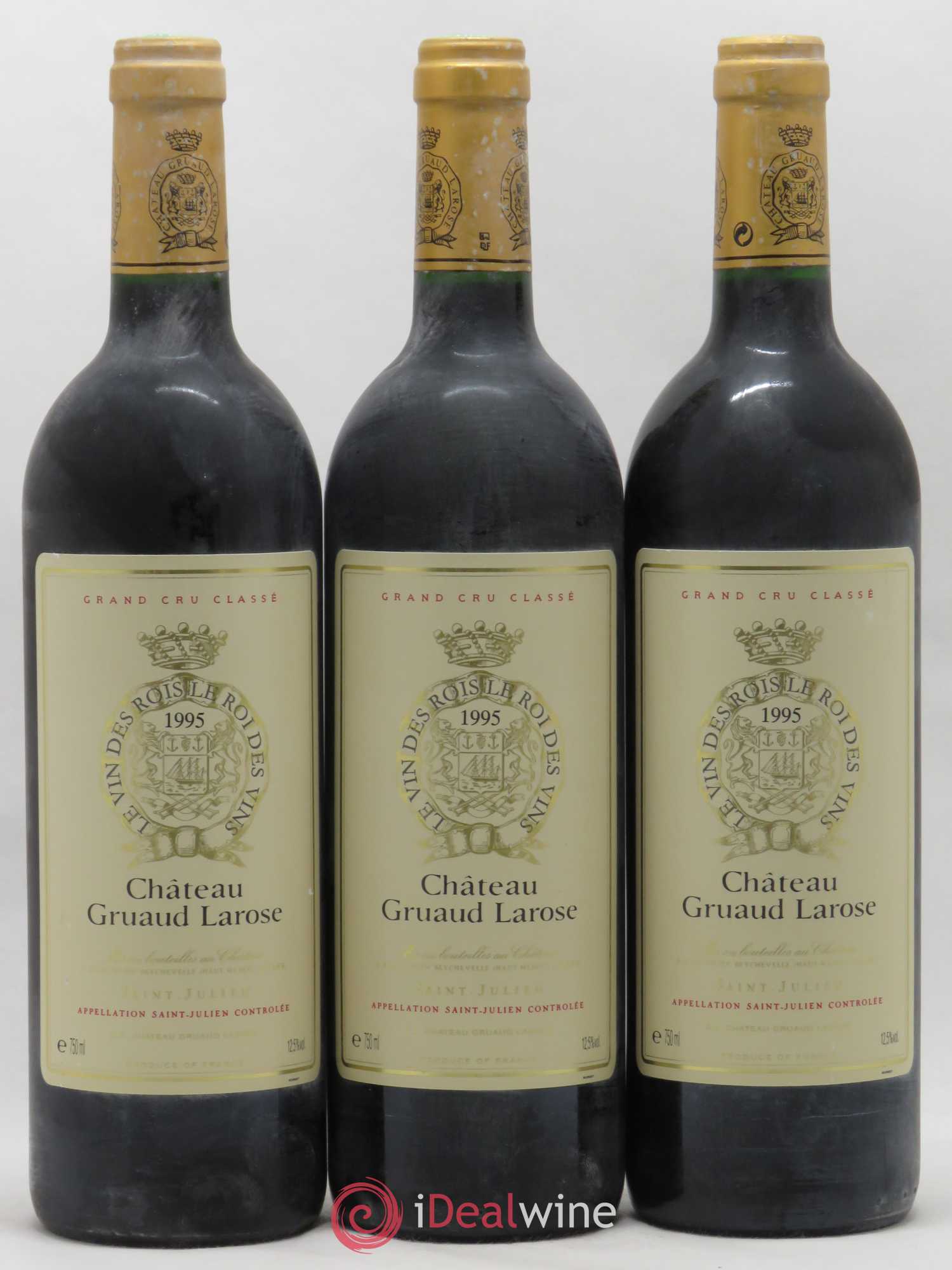 Château Gruaud Larose 2ème Grand Cru Classé 1995 - Lot de 12 bouteilles - 2