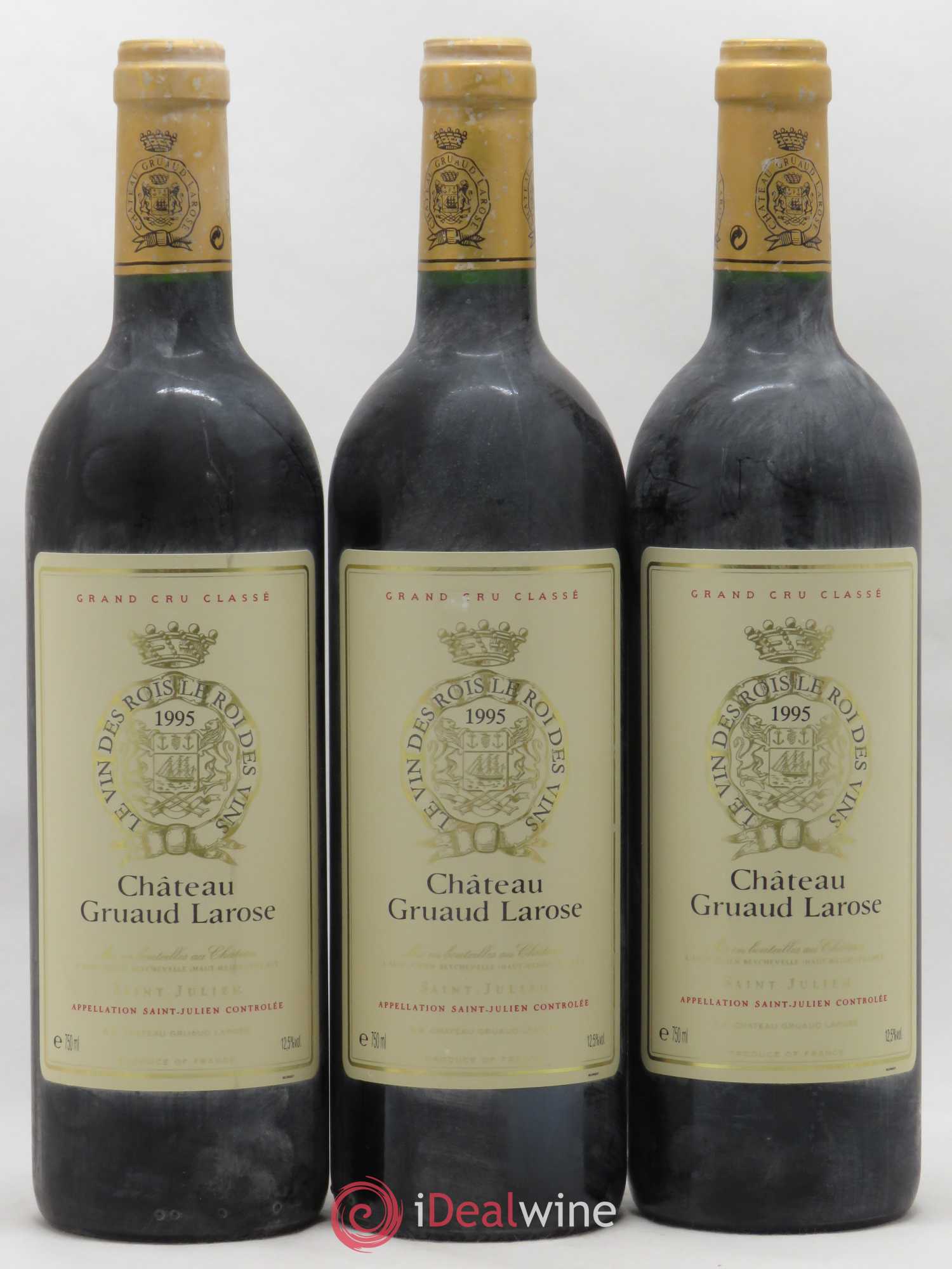 Château Gruaud Larose 2ème Grand Cru Classé 1995 - Lot de 12 bouteilles - 4