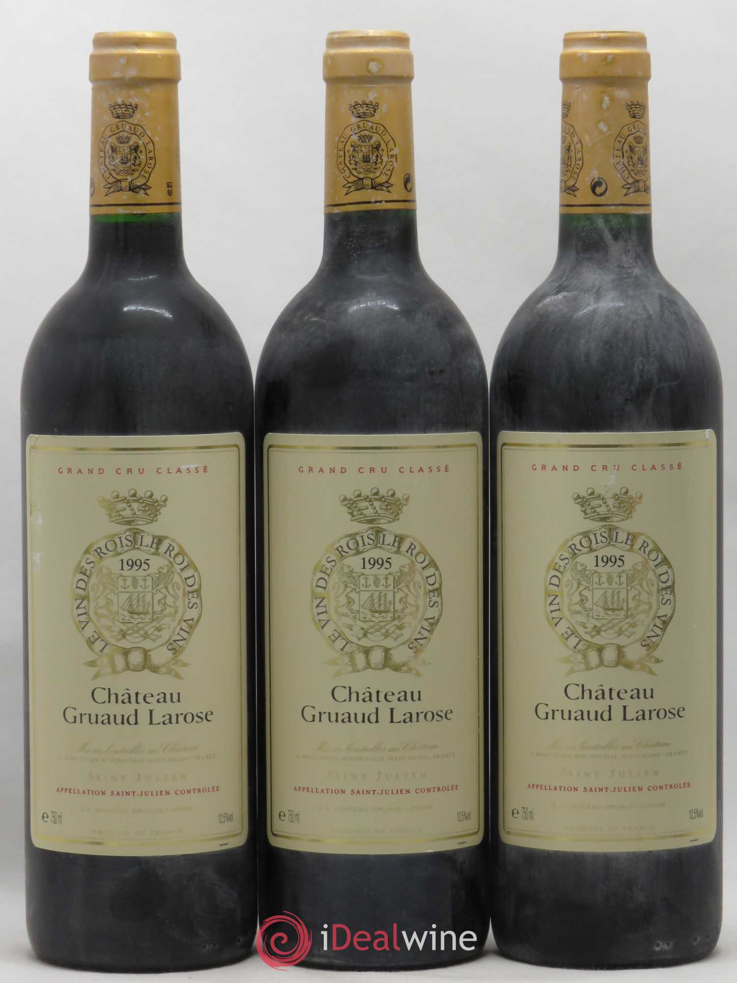 Château Gruaud Larose 2ème Grand Cru Classé 1995 - Lot de 6 bouteilles - 1