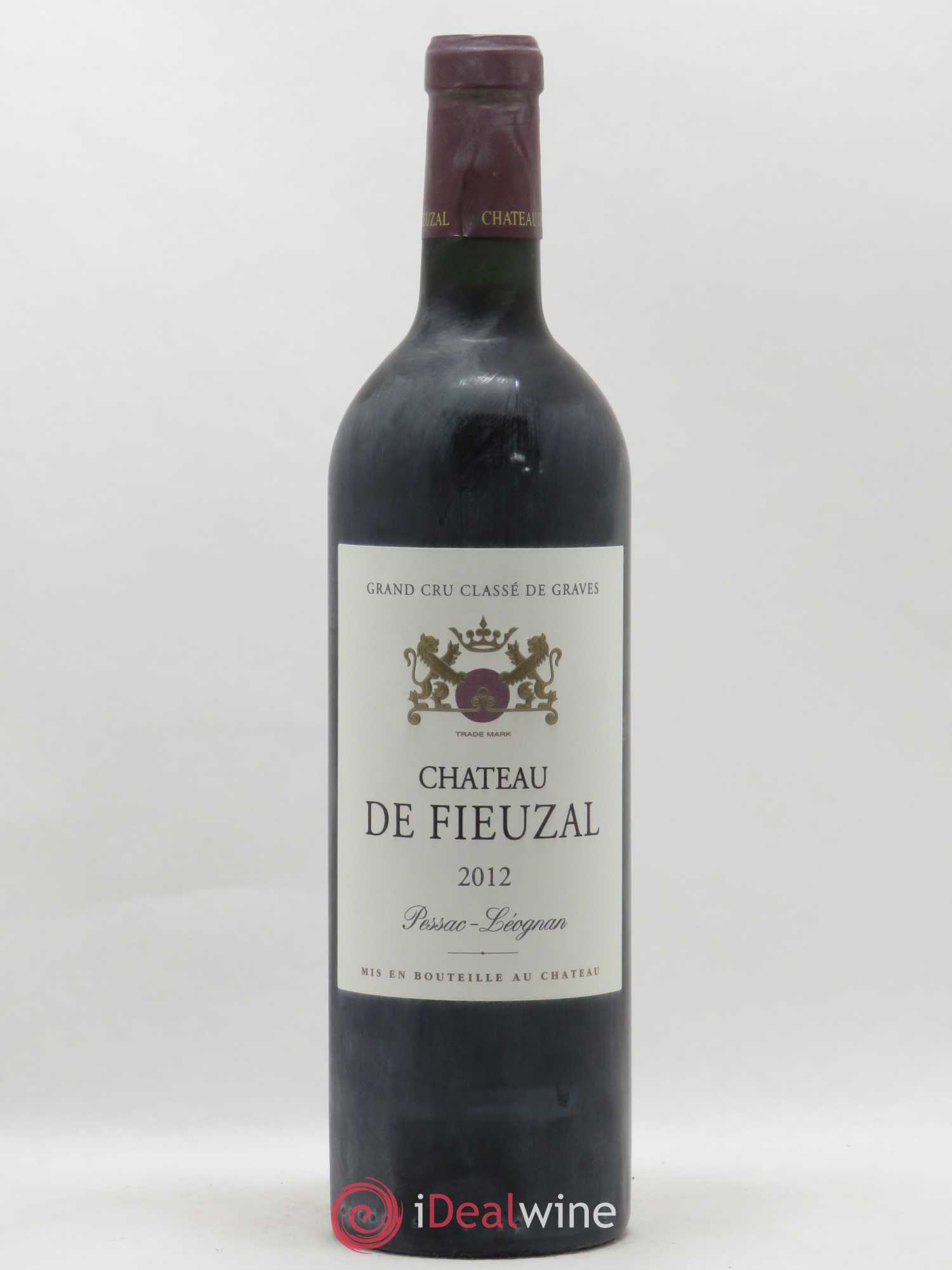 Château de Fieuzal Cru Classé de Graves 2012 - Lot de 1 bouteille - 0