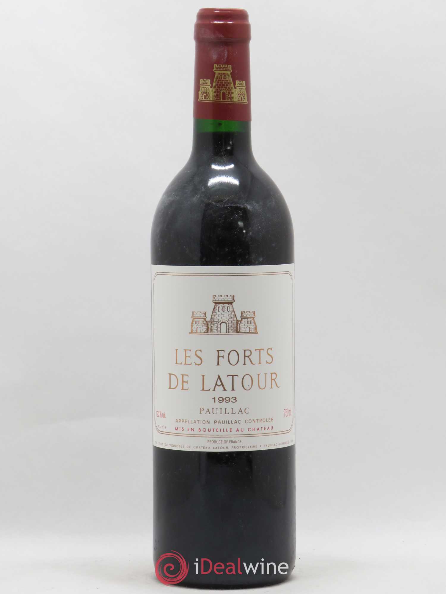 Les Forts de Latour Second Vin 1993 - Lot de 1 bouteille - 0