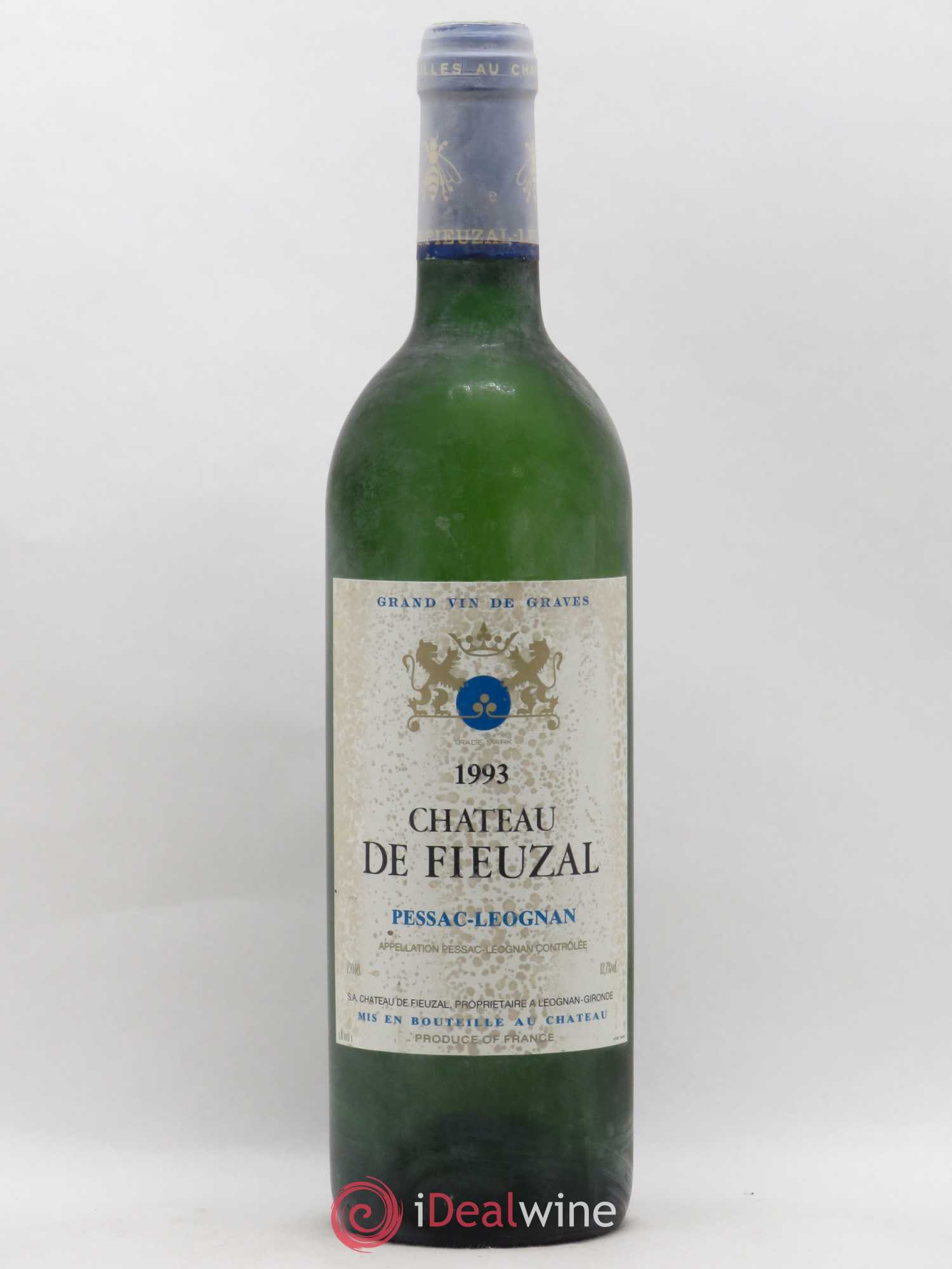 Château de Fieuzal 1993 - Lot de 1 bouteille - 0