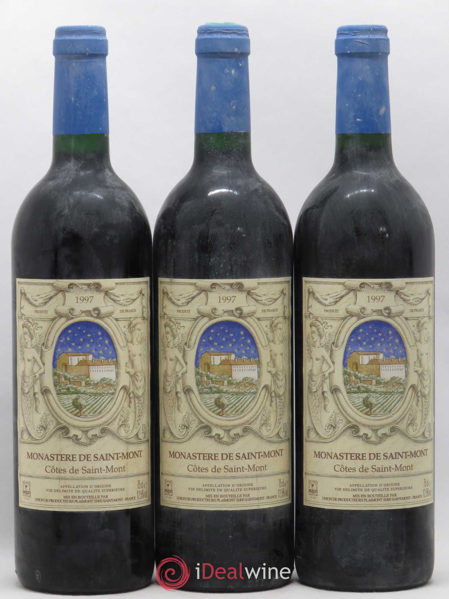Sud-Ouest Côtes de Saint-Mont Monastère de Saint Mont (sans prix de réserve) 1997 - Posten von 6 Flaschen - 2