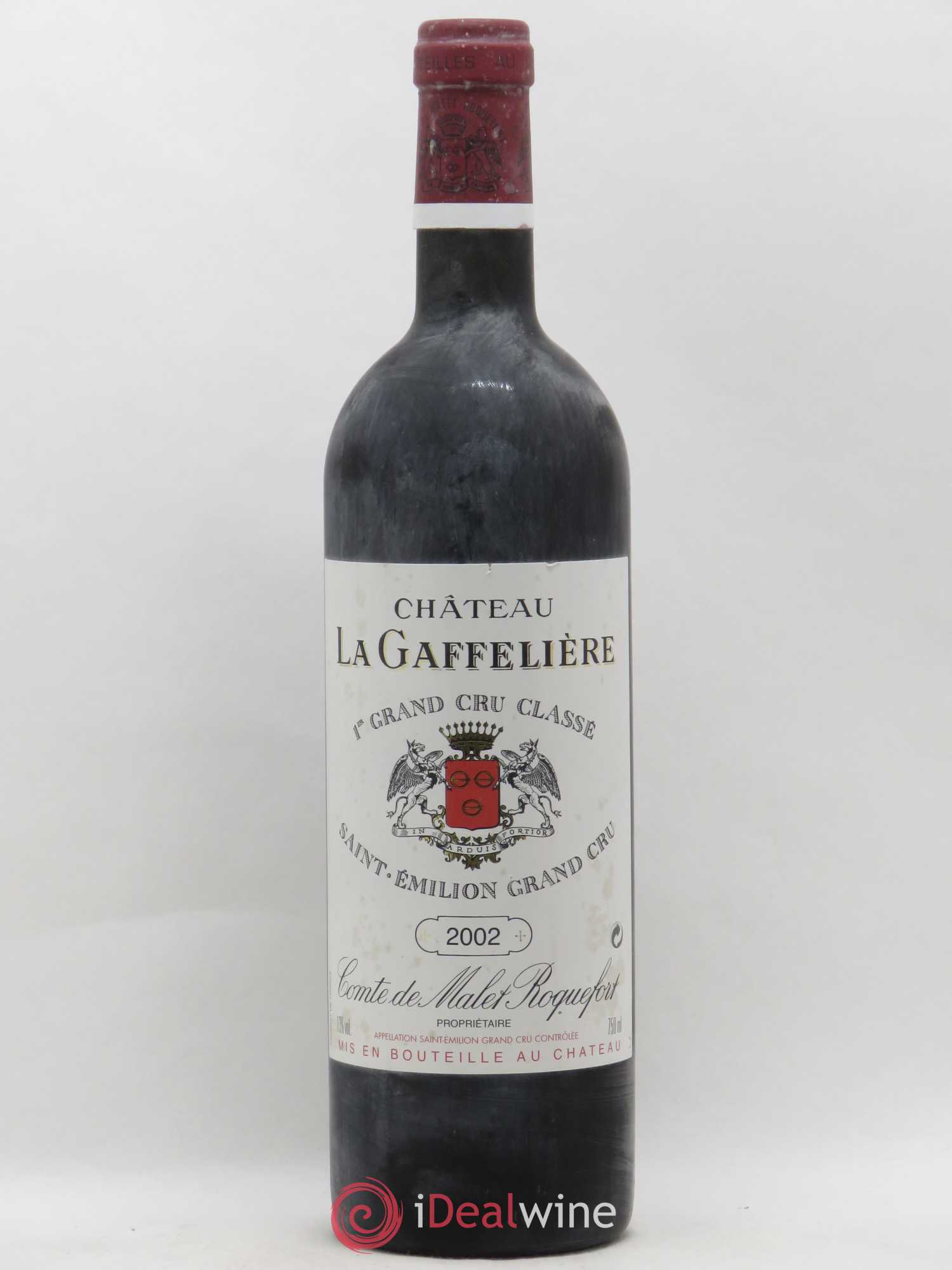 Château la Gaffelière 1er Grand Cru Classé B 2002 - Lot de 1 bouteille - 0