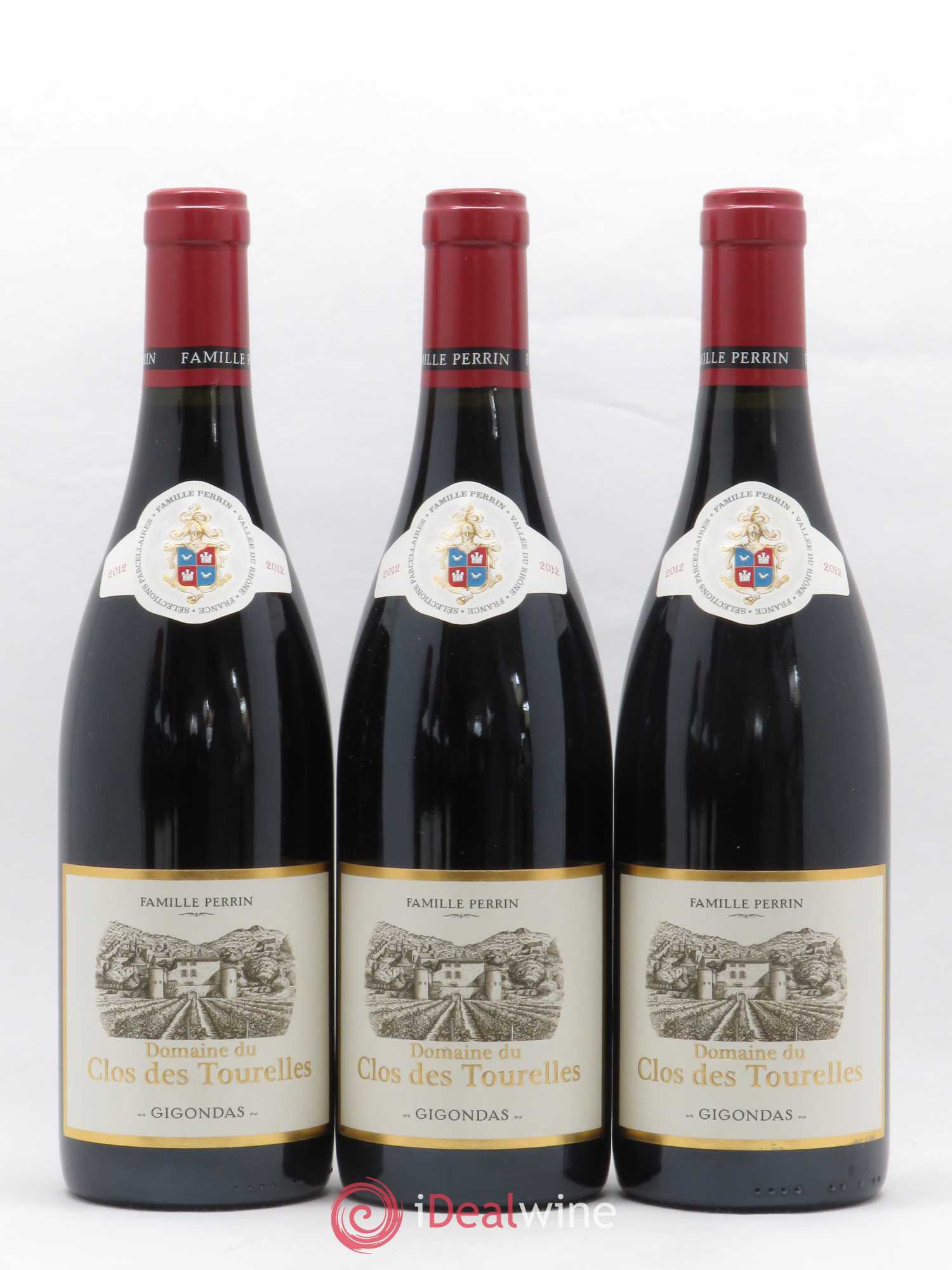 Gigondas Clos Des Tourelles (Domaine du) Famille Perrin 2012 - Lot de 6 bouteilles - 2