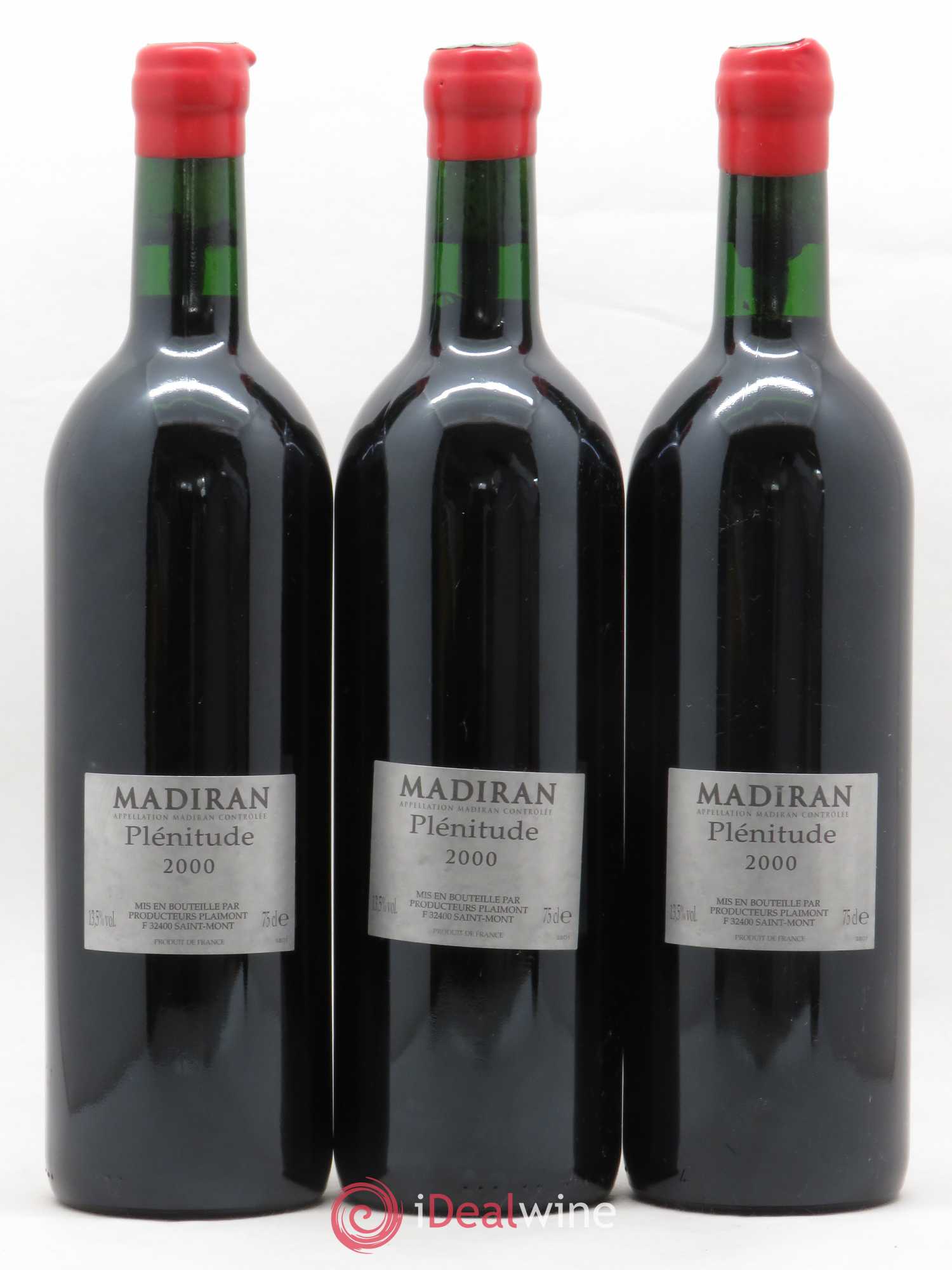 Madiran Plenitude Union des Producteurs de Plaimont (sans prix de réserve) 2000 - Lot de 6 bouteilles - 2