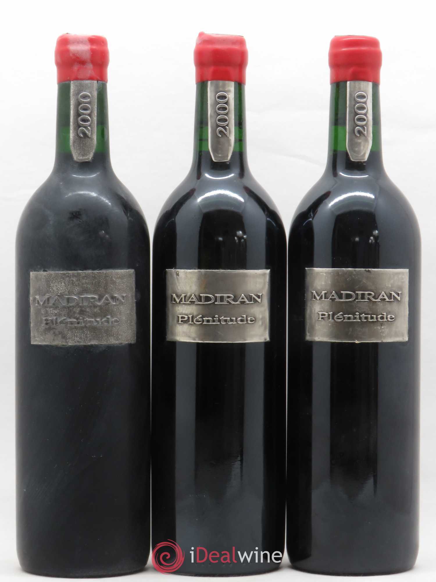 Madiran Plenitude Union des Producteurs de Plaimont (sans prix de réserve) 2000 - Posten von 6 Flaschen - 1