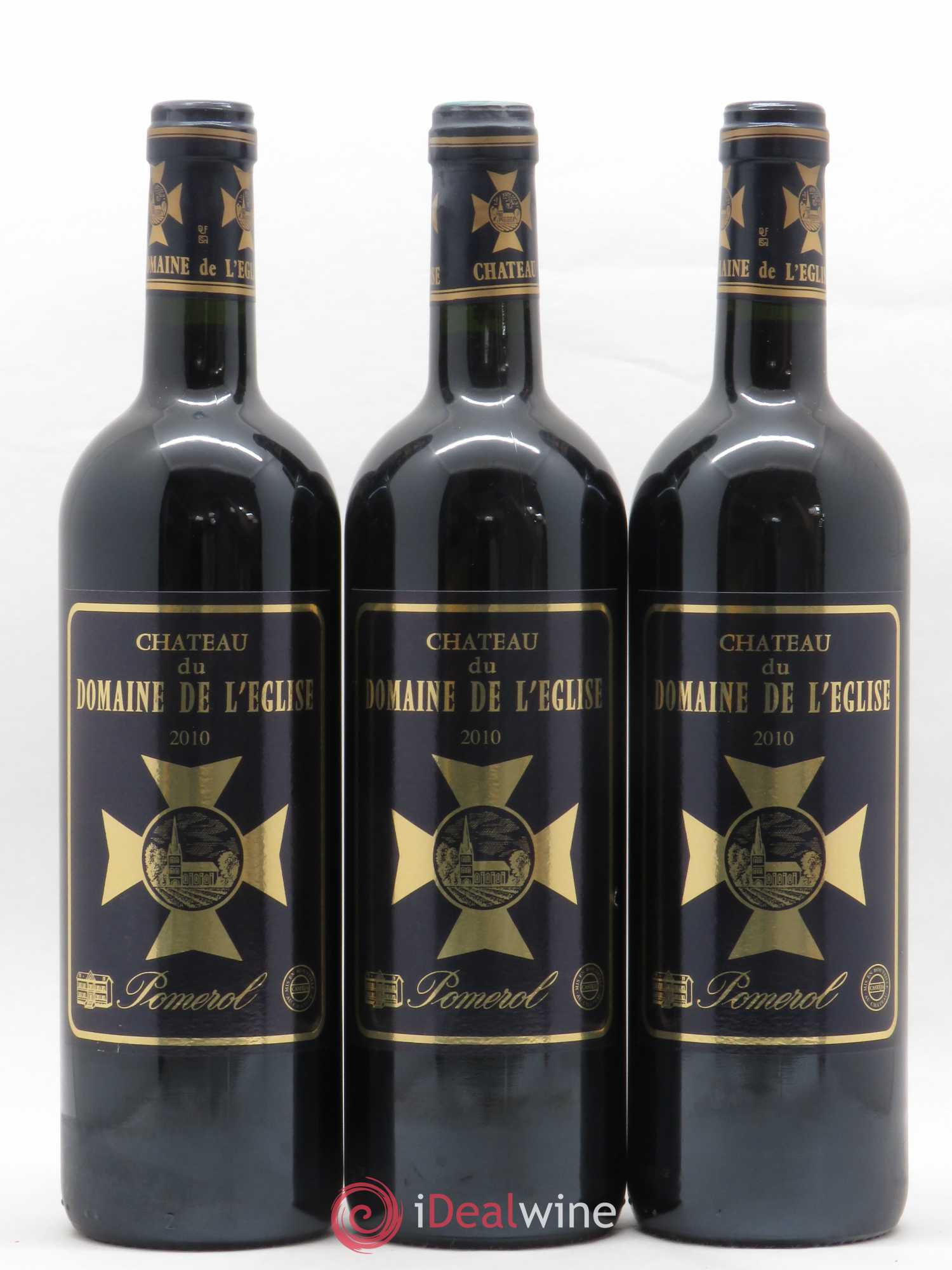 Château du Domaine de l'Église 2010 - Lot de 6 bouteilles - 1