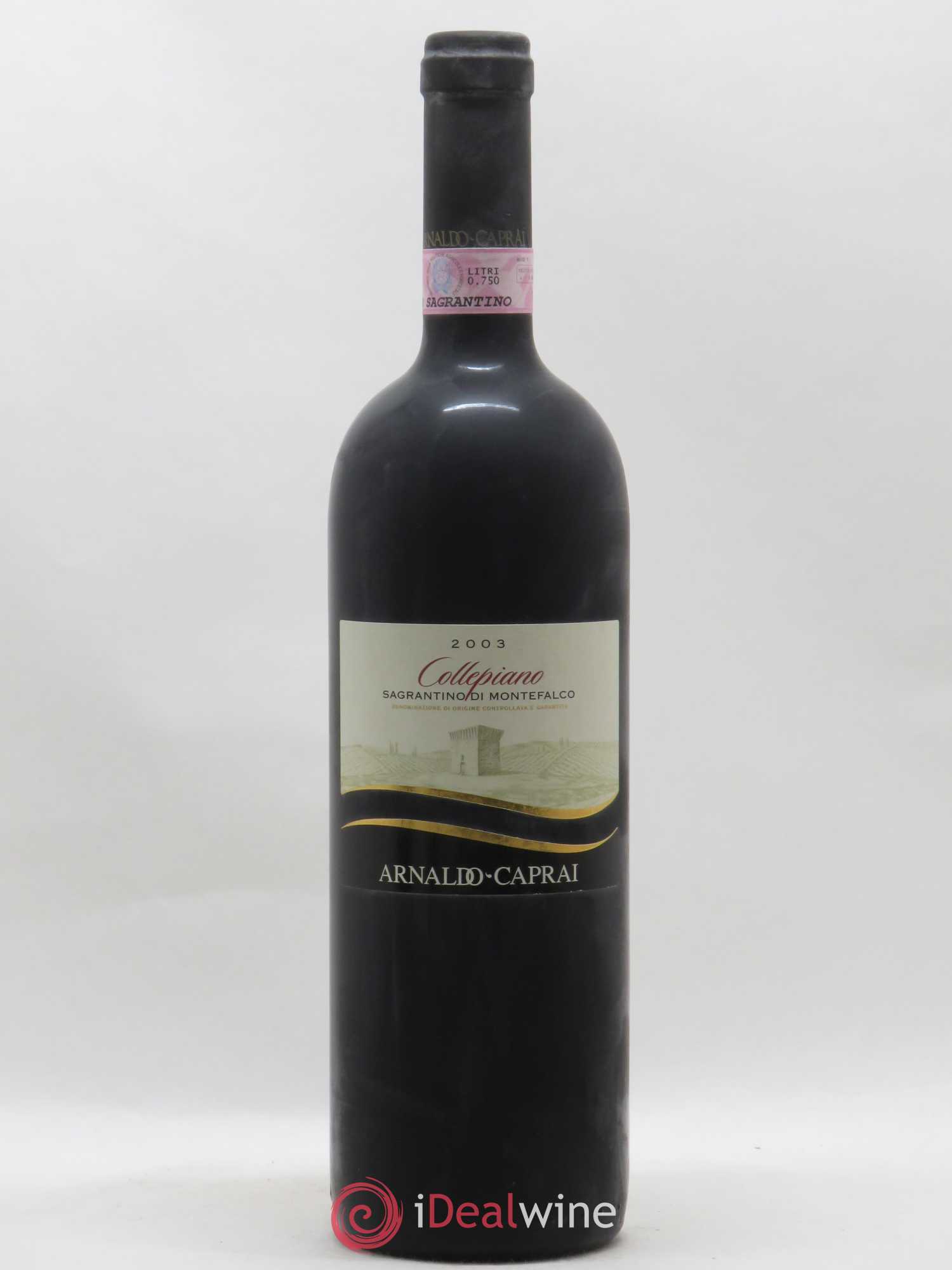Italie Sagrantino di Montefalco Collepiano - Arnaldo Caprai 2003 - Posten von 1 Flasche - 0