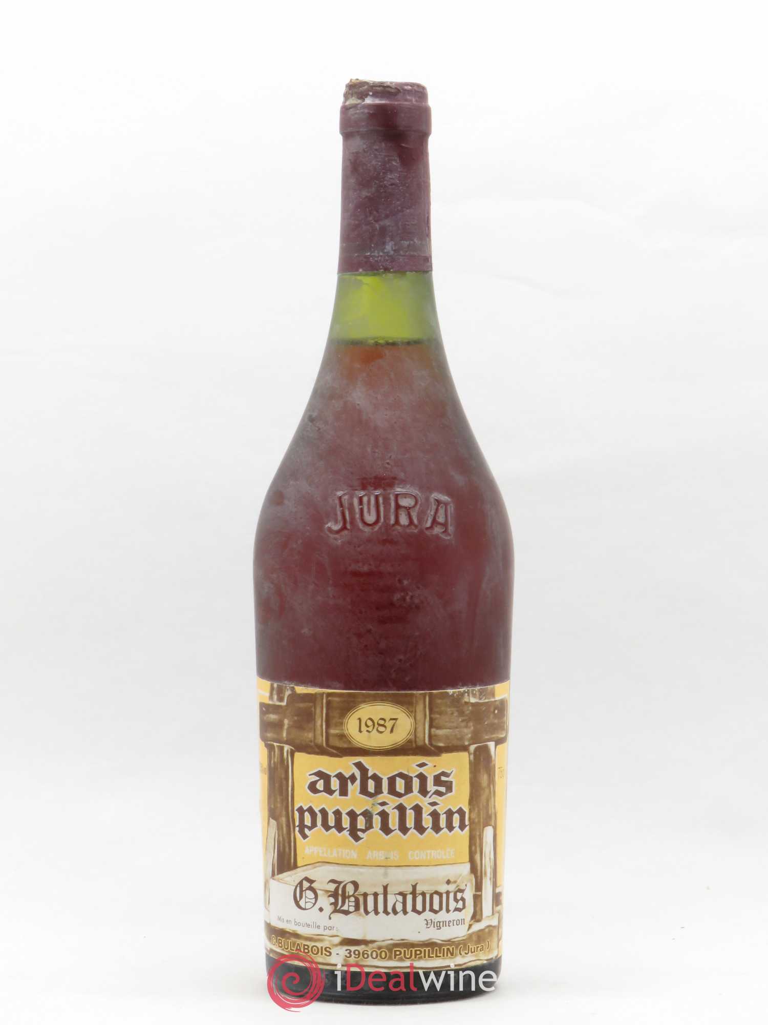 Arbois Pupillin G.Bulabois (sans prix de réserve) 1987 - Posten von 1 Flasche - 0