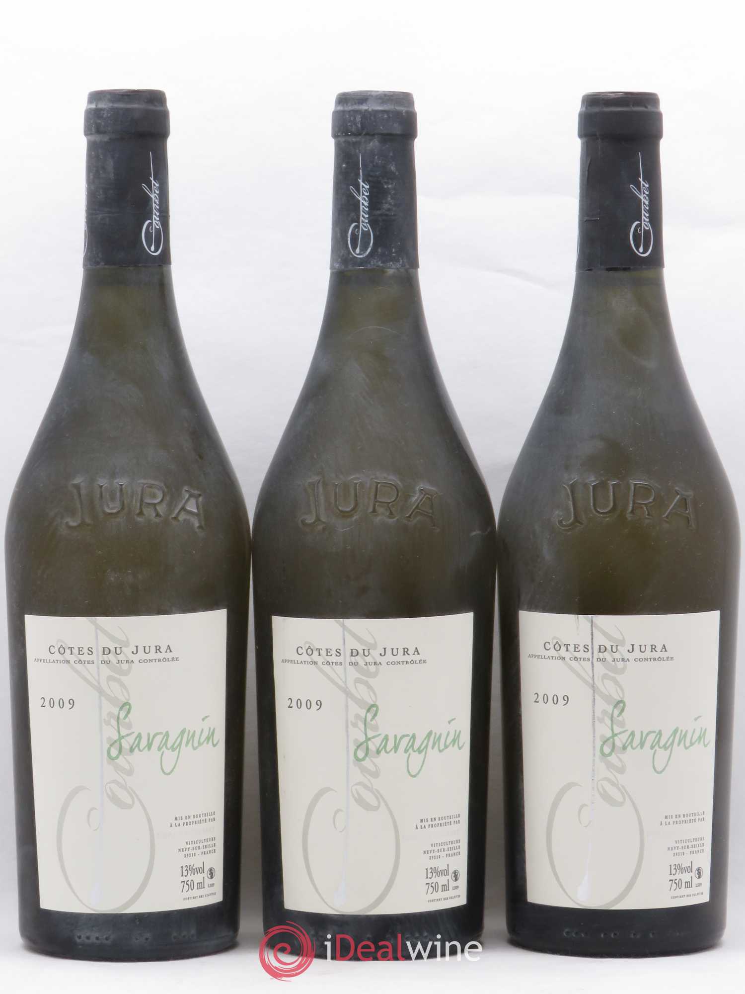 Côtes du Jura Savagnin Domaine Courbet 2009 - Posten von 3 Flaschen - 0