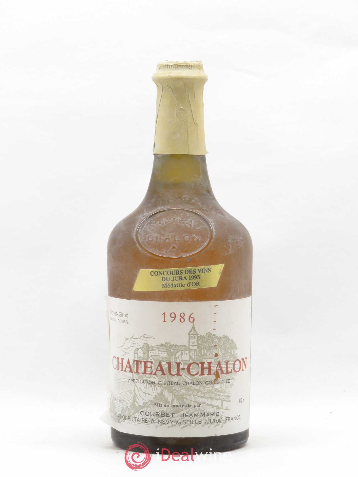 Château-Chalon Domaine Courbet 1986 - Posten von 1 Flasche - 0