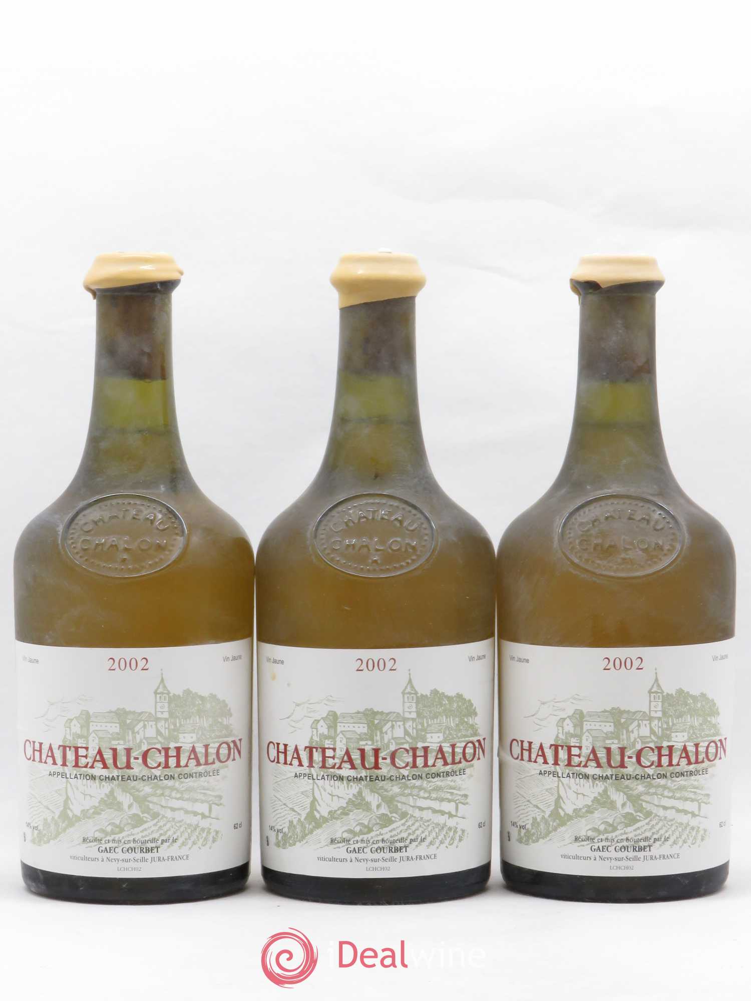 Château-Chalon Domaine Courbet 2002 - Posten von 3 Flaschen - 0