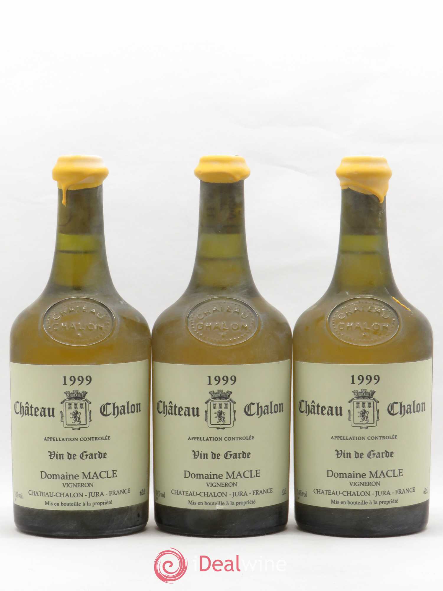 Château-Chalon Jean Macle 1999 - Lot de 3 bouteilles - 0