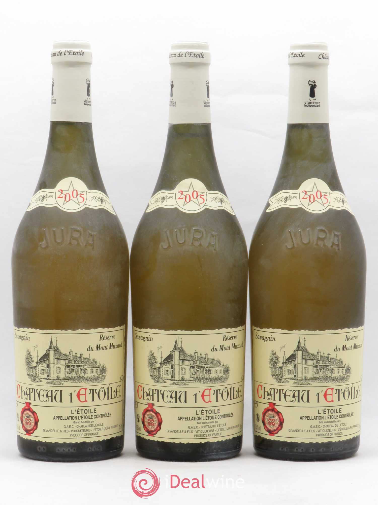 L'Etoile Château l'Etoile Réserve du Mont Muzard 2005 - Posten von 3 Flaschen - 0