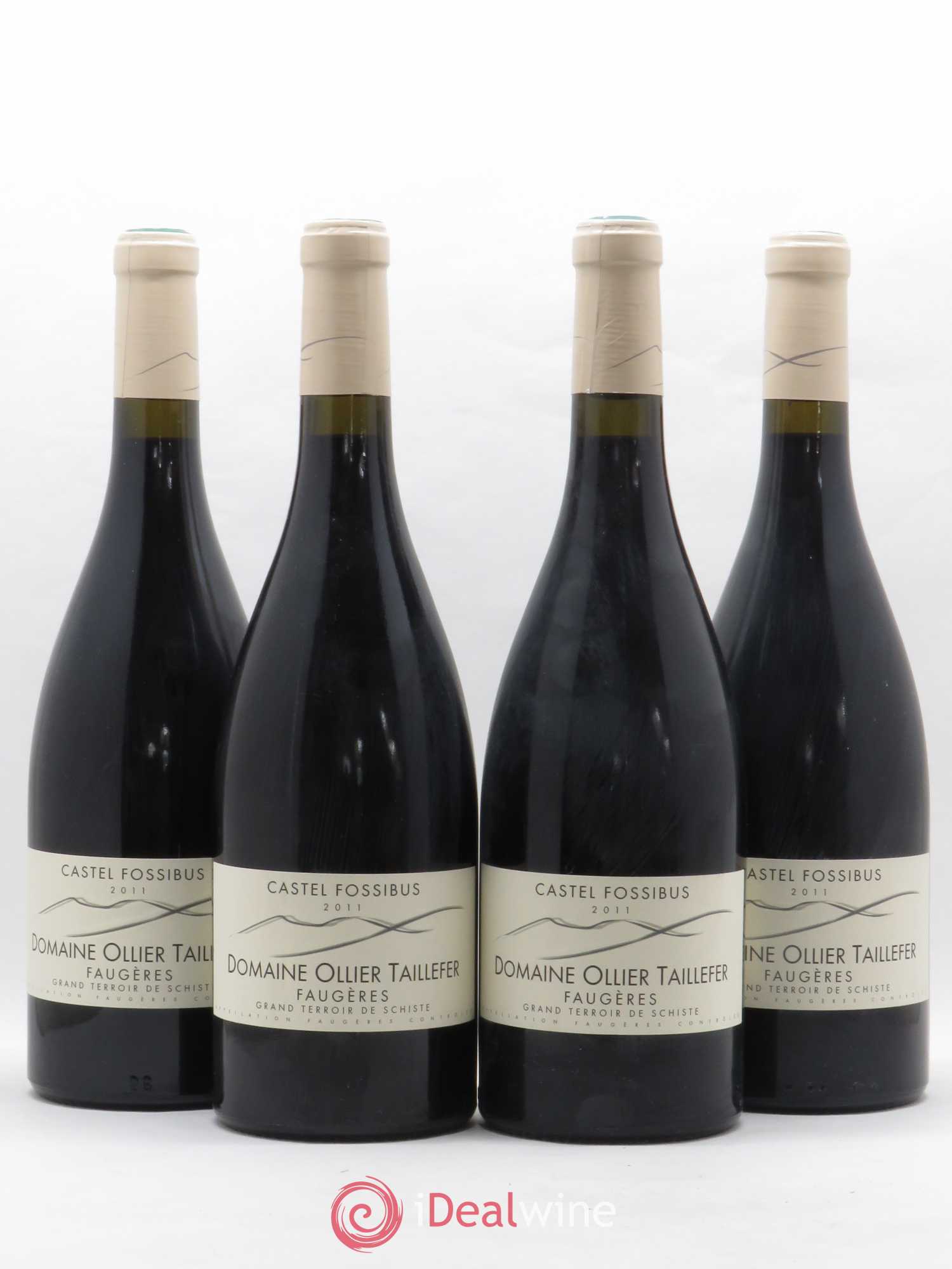 Faugères Castel Fossibus Domaine Ollier Taillefer 2011 - Posten von 4 Flaschen - 0