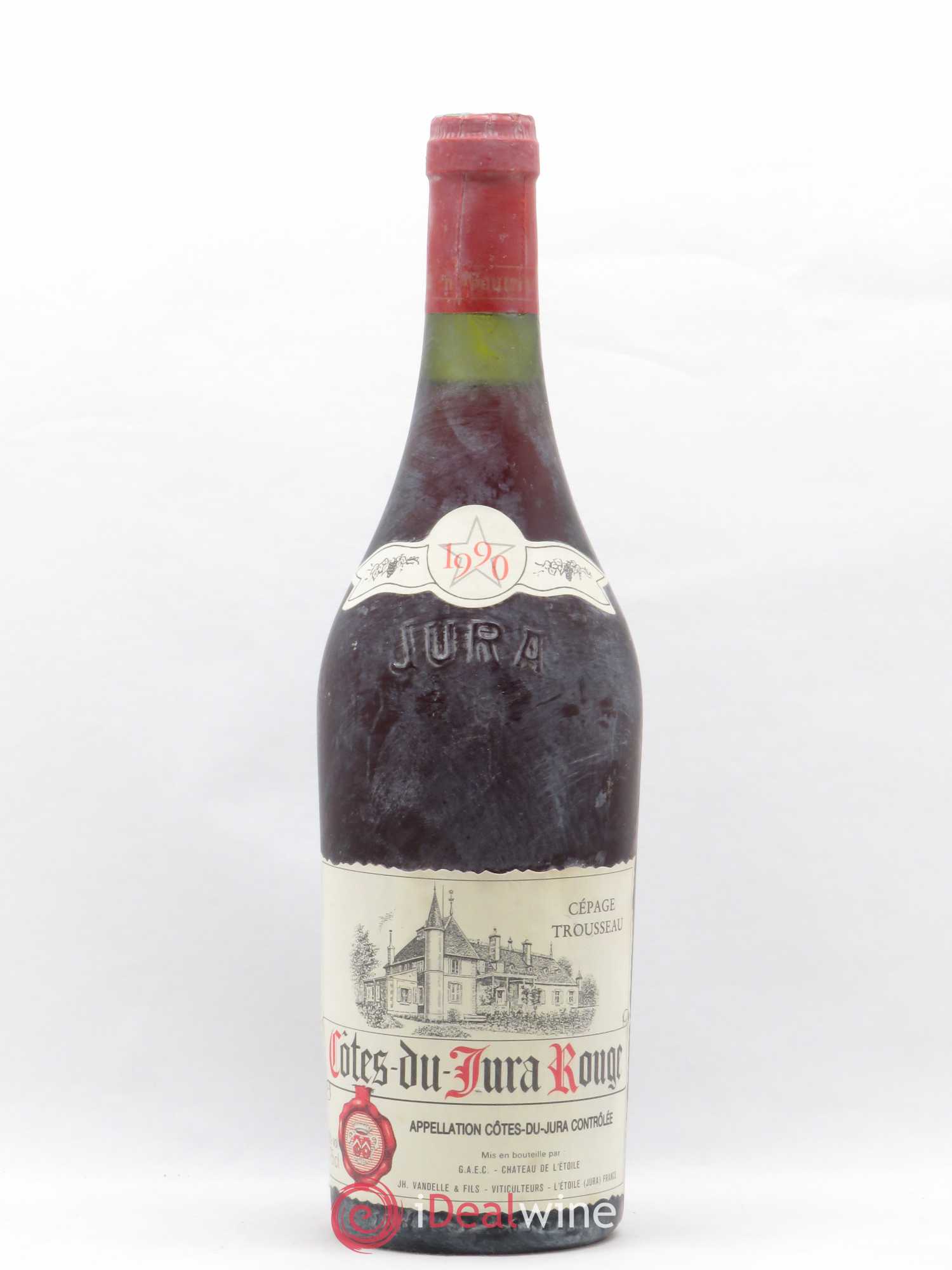 Côtes du Jura Trousseau Château l'Etoile 1990 - Posten von 1 Flasche - 0