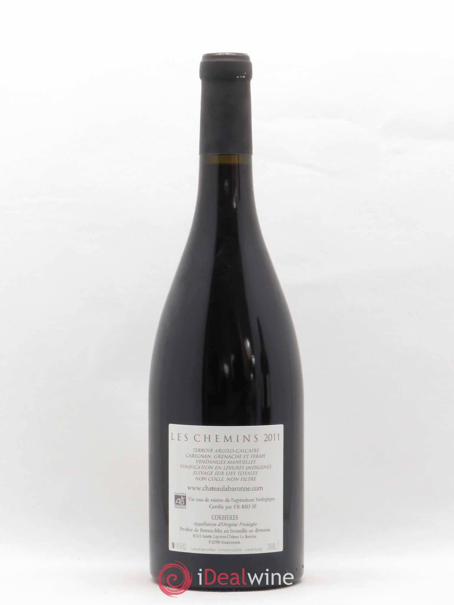 Corbières La Baronne Les Chemins Famille Lignères (sans prix de réserve) 2011 - Posten von 1 Flasche - 1