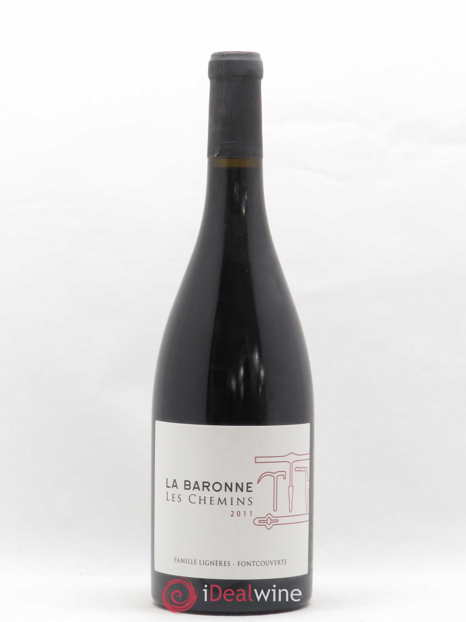 Corbières La Baronne Les Chemins Famille Lignères (sans prix de réserve) 2011 - Posten von 1 Flasche - 0