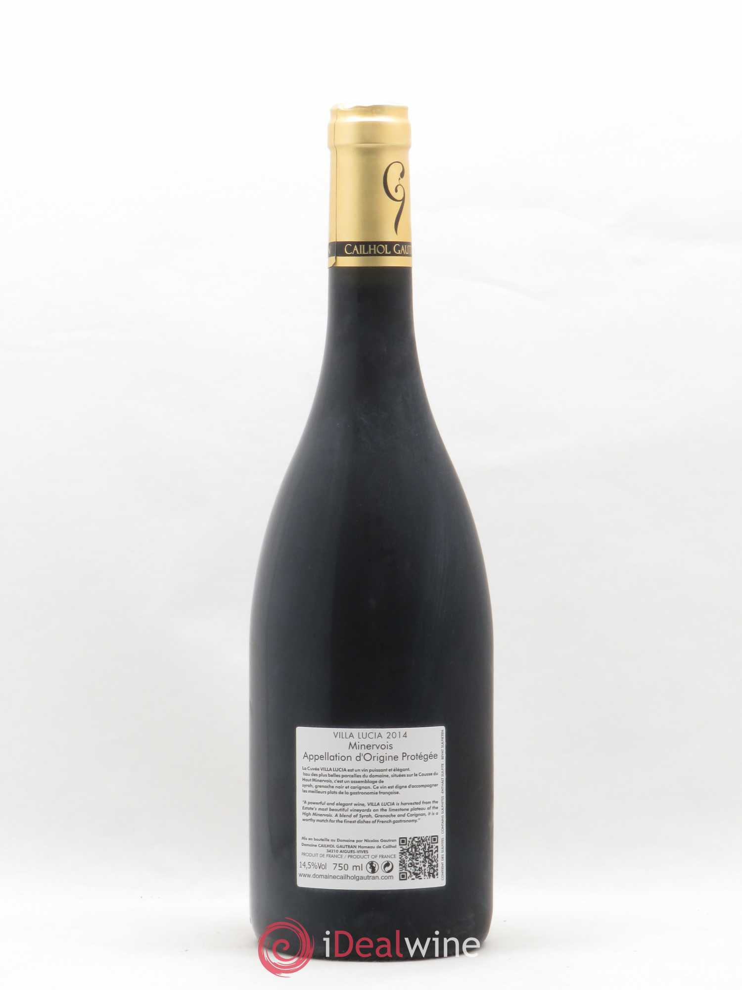Minervois Villa Lucia Domaine Cailhol Gautran (no reserve) 2014 - Lot of 1 bottle - 1