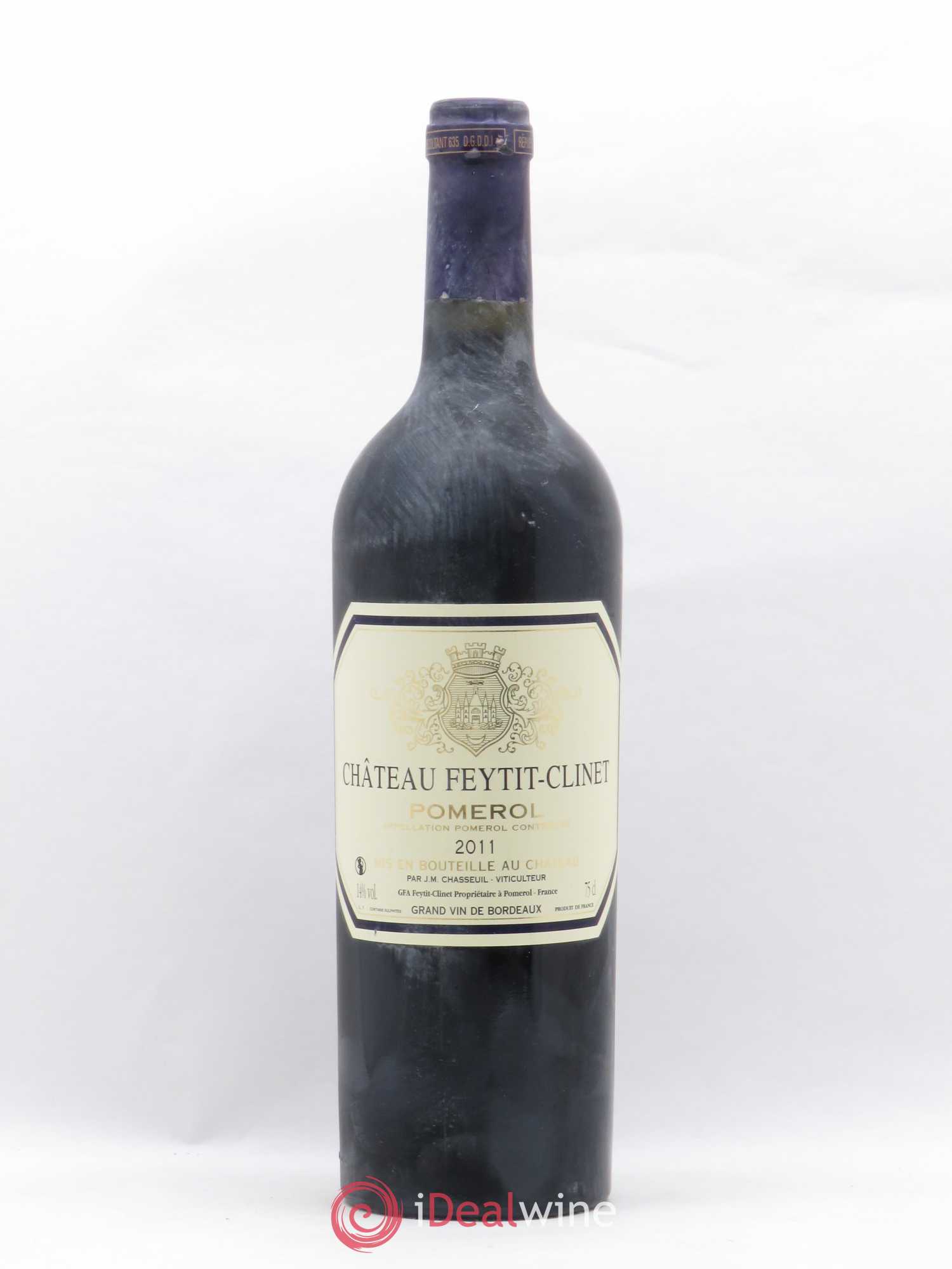 Château Feytit-Clinet 2011 - Lot de 1 bouteille - 0