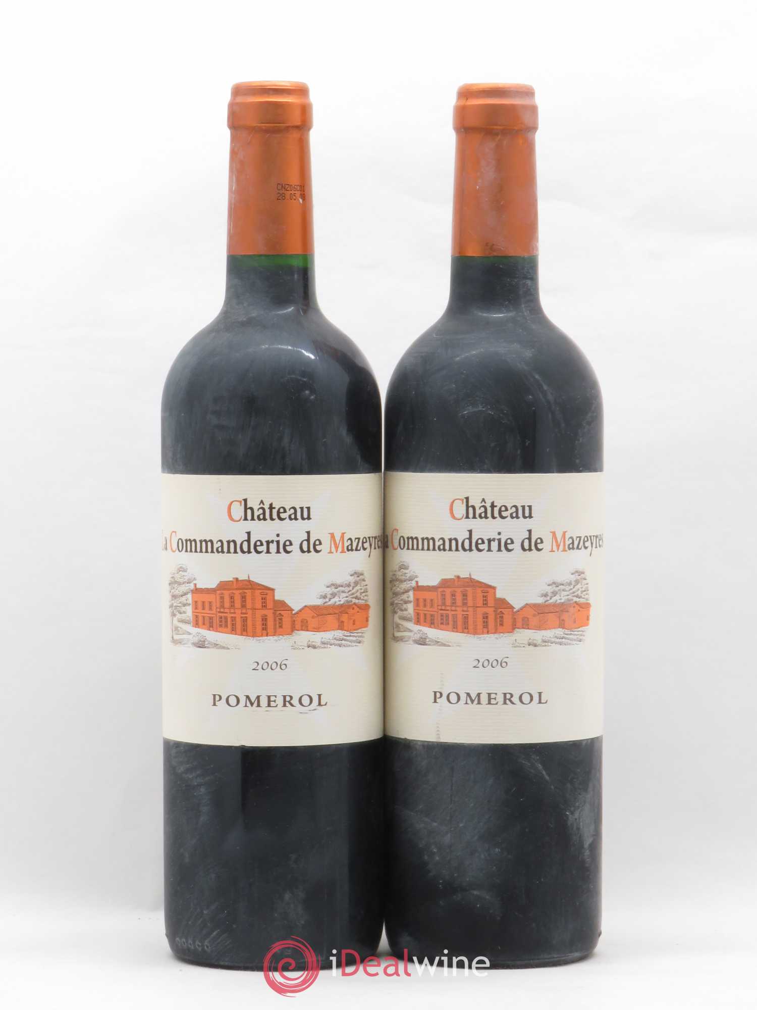 Château La Commanderie de Mazeyres 2006 - Lot de 2 bouteilles - 0
