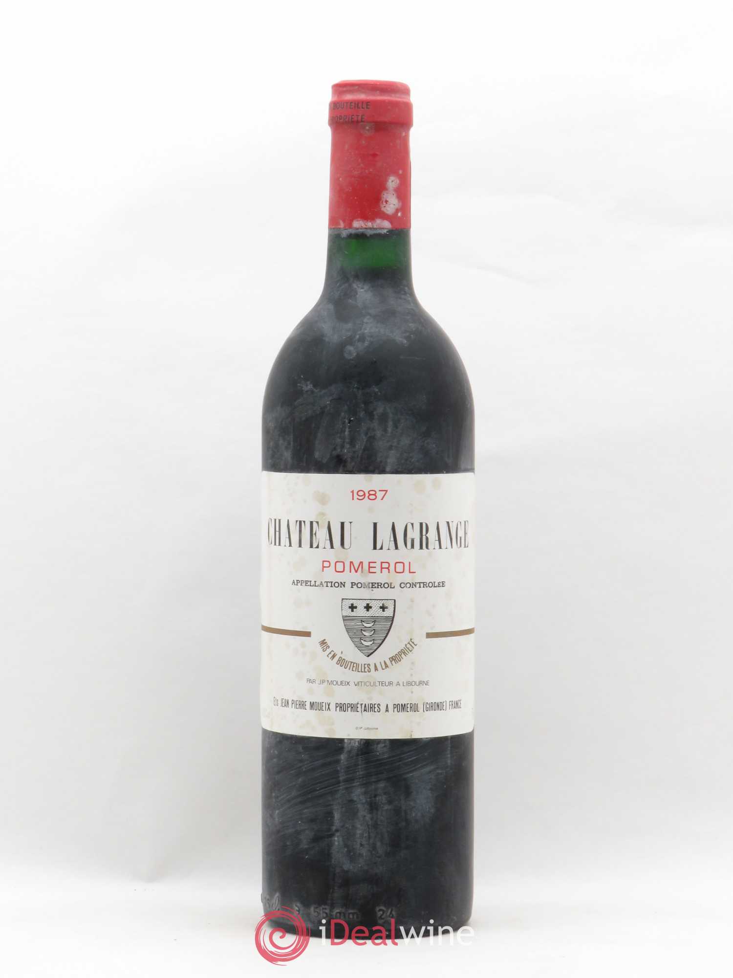 Château Lagrange à Pomerol 1987 - Lot de 1 bouteille - 0