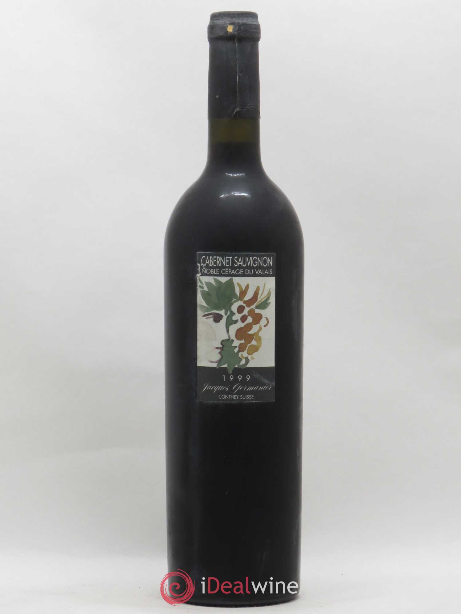 Valais Cabernet Sauvignon Jacques Germanier 1999 - Posten von 1 Flasche - 0