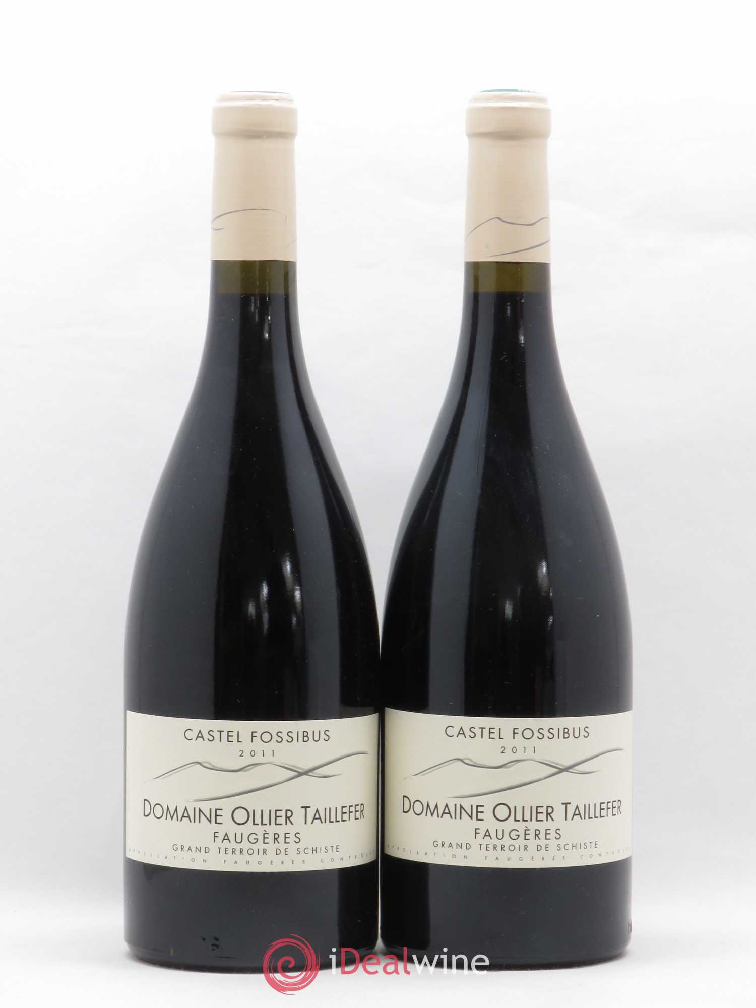 Faugères Castel Fossibus Domaine Ollier Taillefer 2011 - Posten von 2 Flaschen - 0