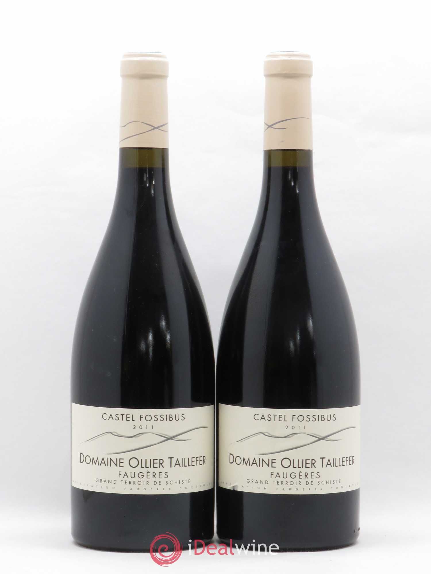 Faugères Castel Fossibus Domaine Ollier Taillefer 2011 - Posten von 2 Flaschen - 0