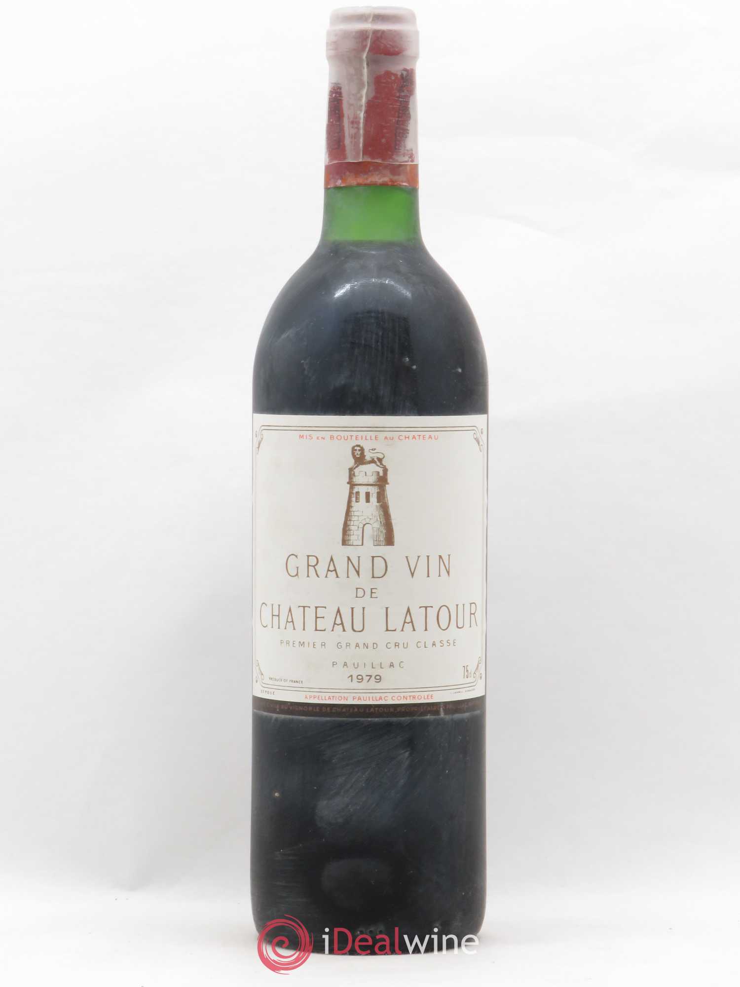 Château Latour 1er Grand Cru Classé 1979 - Lot de 1 bouteille - 0