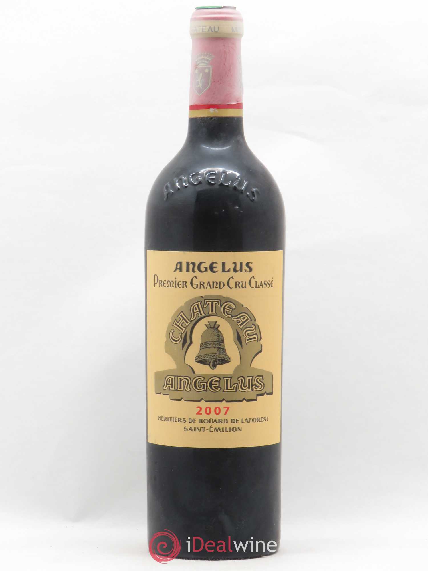 Château Angélus 1er Grand Cru Classé A 2007 - Lot de 1 bouteille - 0