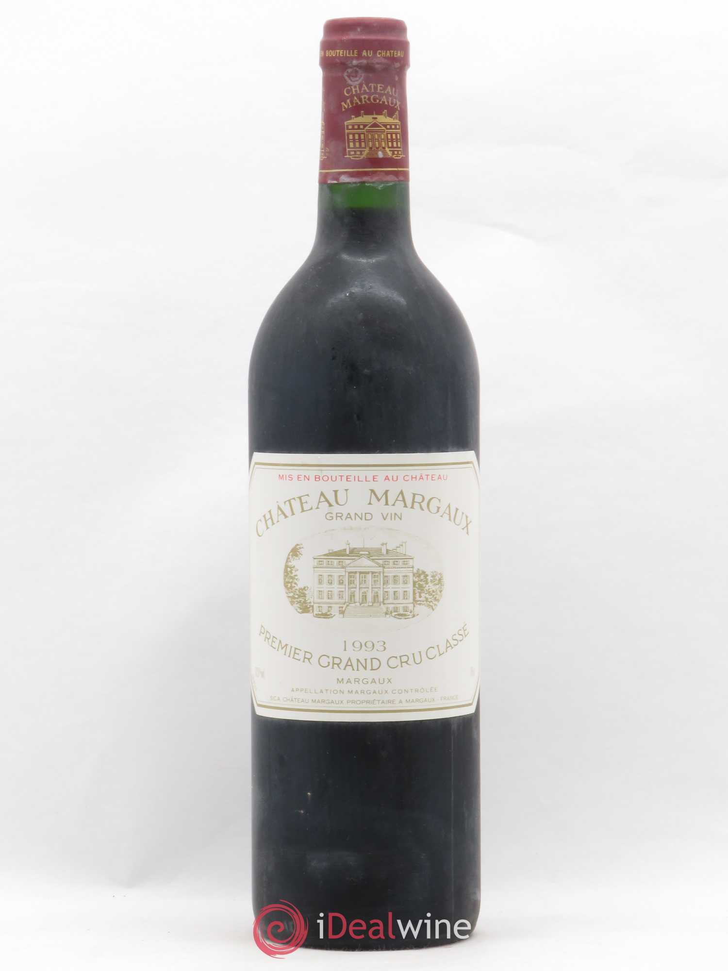 Château Margaux 1er Grand Cru Classé 1993 - Lot de 1 bouteille - 0
