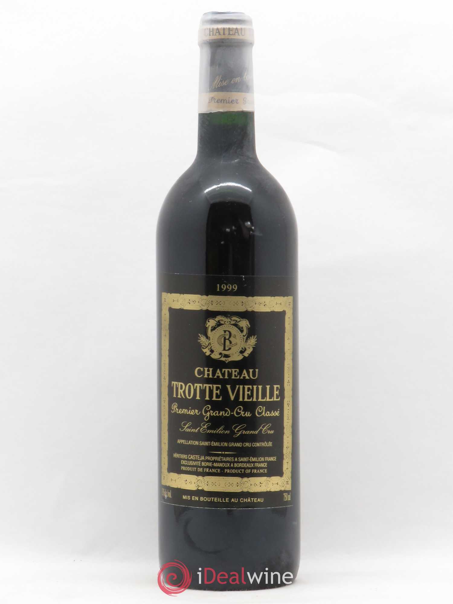 Château Trotte Vieille 1er Grand Cru Classé B 1999 - Posten von 1 Flasche - 0