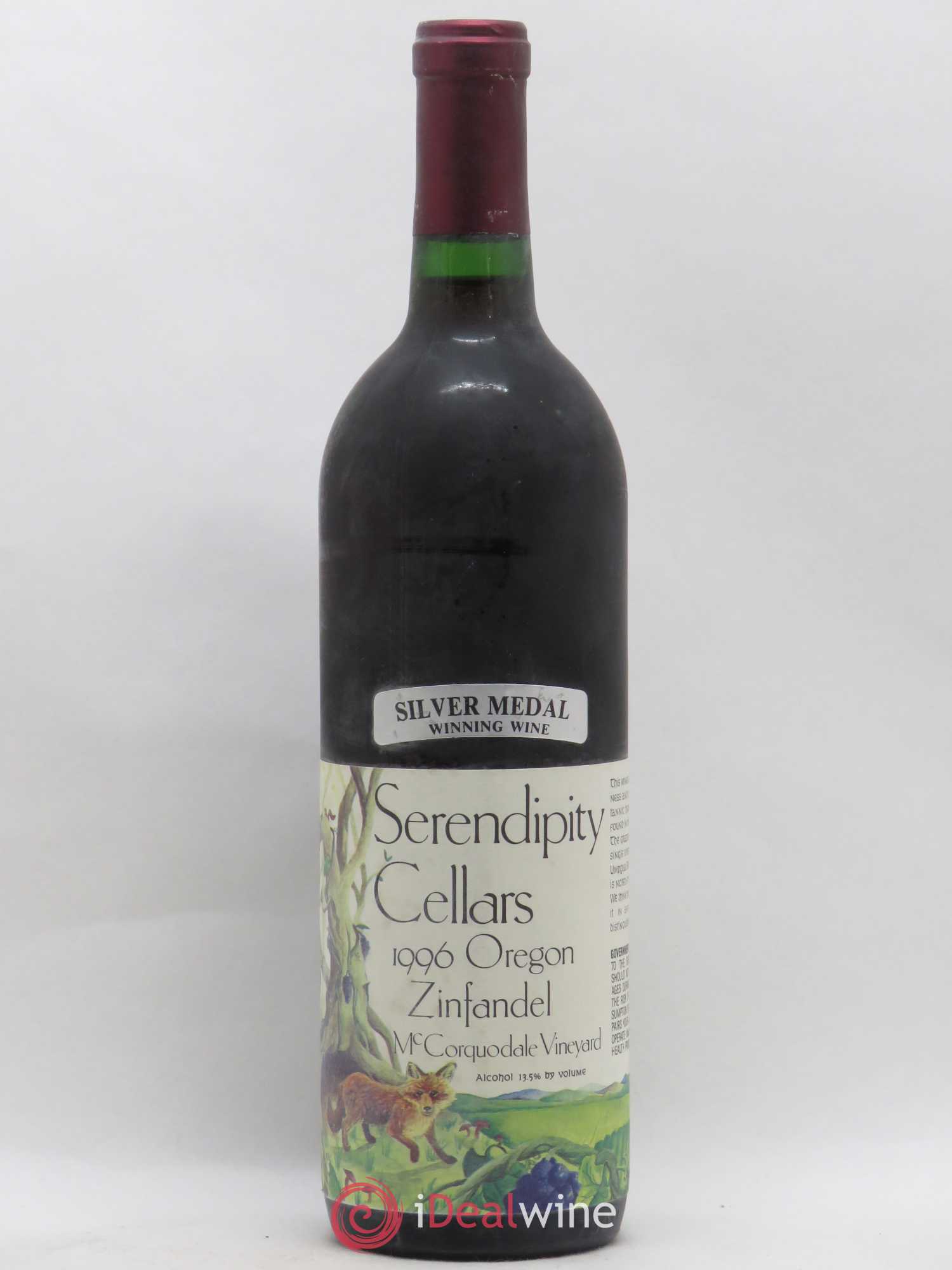 USA Oregon Zinfandel MacCorquodale Vineyard Serendipity Cellars 1996 - Posten von 1 Flasche - 0