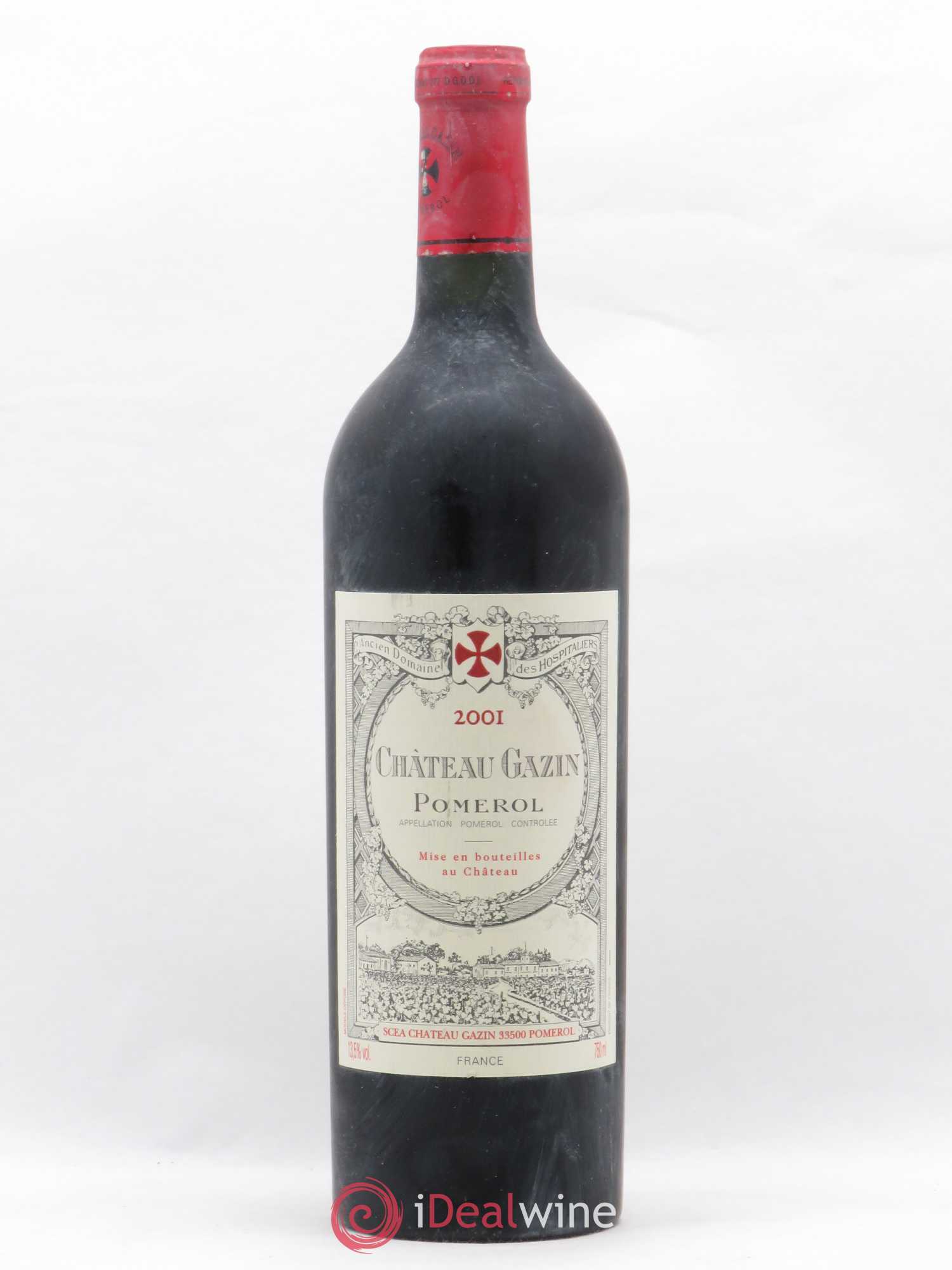 Château Gazin 2001 - Lot de 1 bouteille - 0