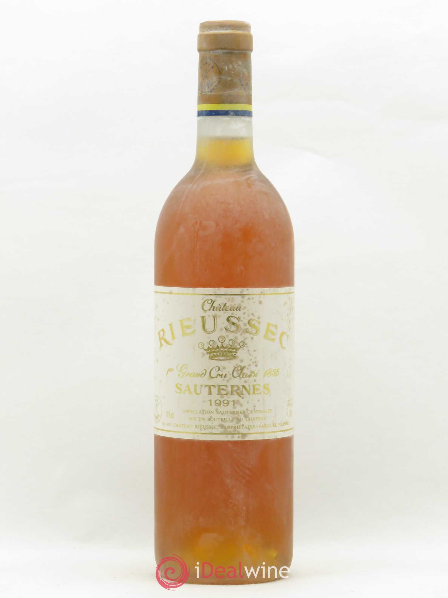 Château Rieussec 1er Grand Cru Classé 1991 - Posten von 1 Flasche - 0