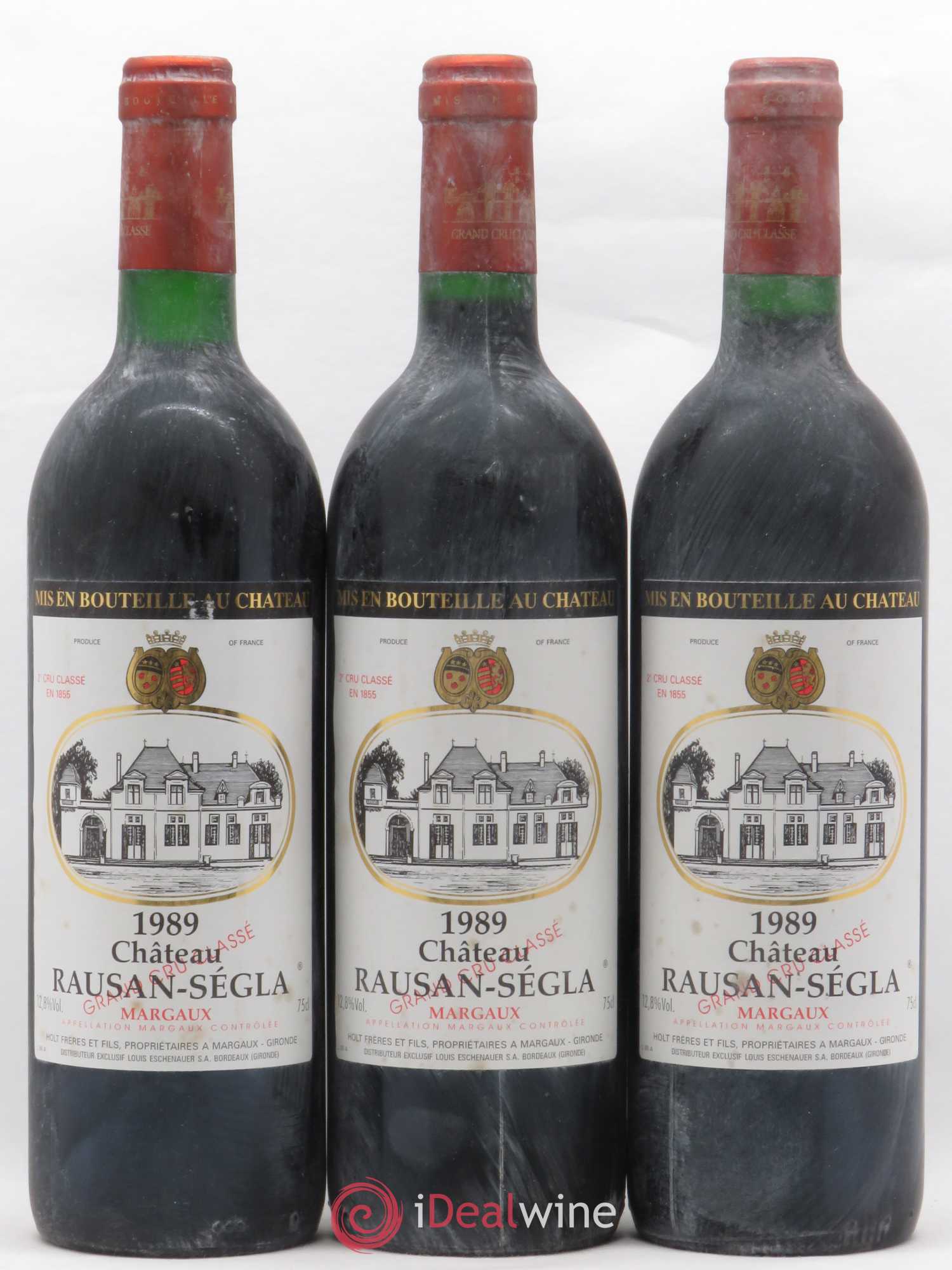 Château Rauzan Ségla Grand Cru Classé 1989 - Lot de 6 bouteilles - 1