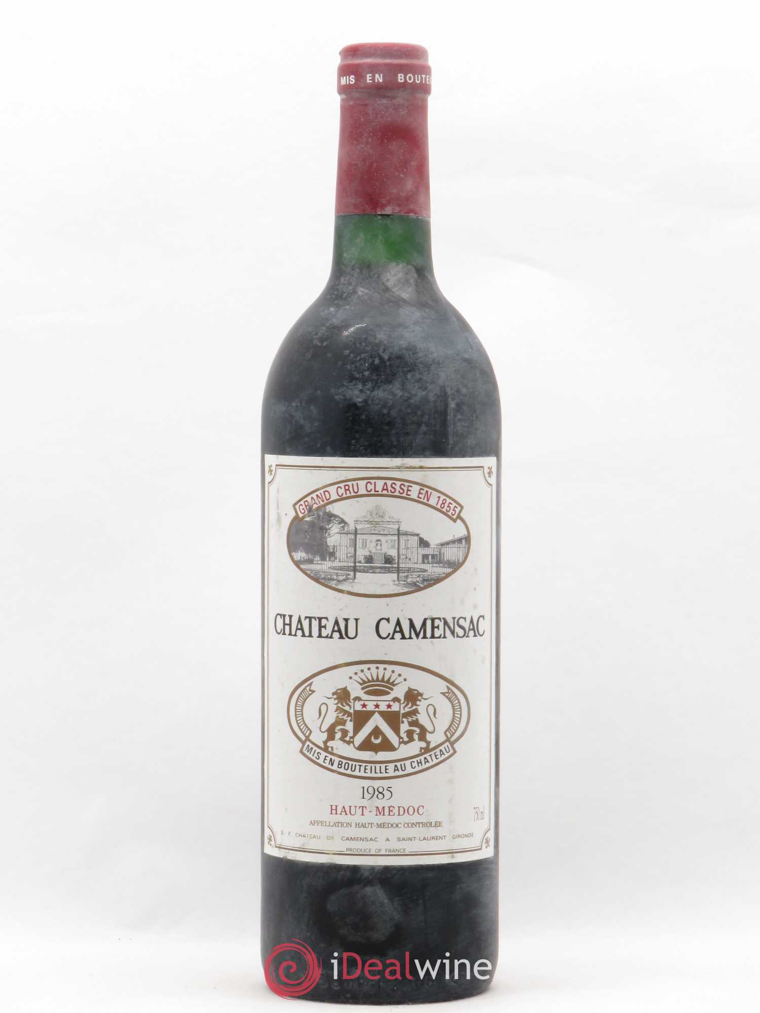 Château Camensac 5ème Grand Cru Classé 1985 - Lot de 1 bouteille - 0