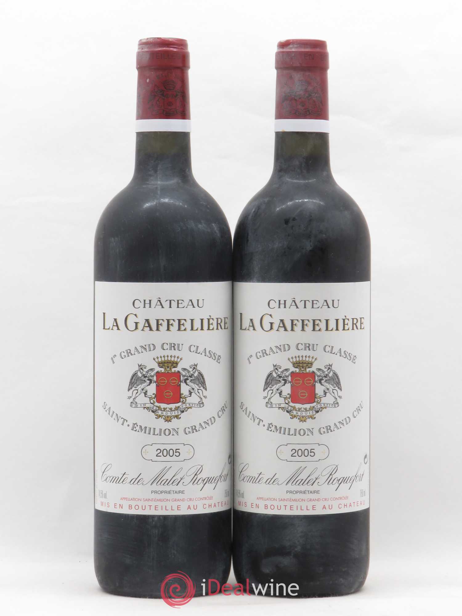 Château la Gaffelière 1er Grand Cru Classé B 2005 - Lot de 2 bouteilles - 0