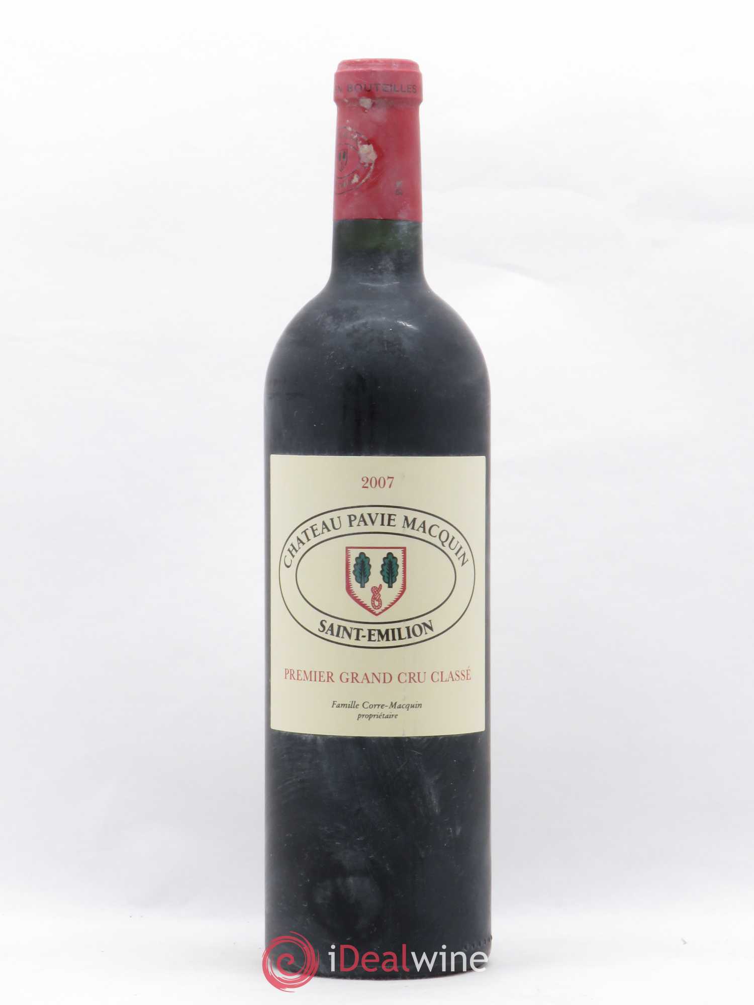 Château Pavie Macquin 1er Grand Cru Classé B 2007 - Lot de 1 bouteille - 0
