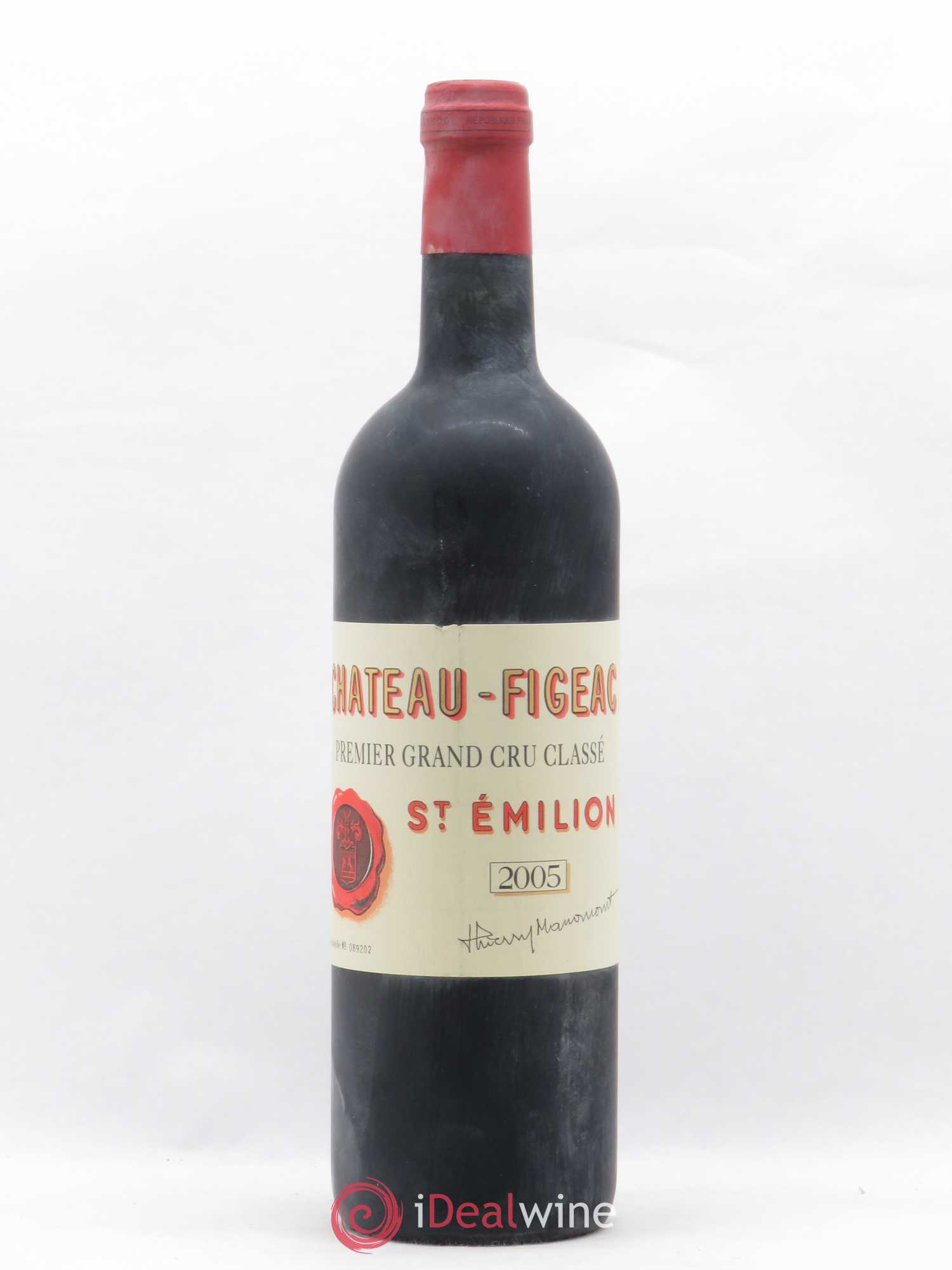 Château Figeac 1er Grand Cru Classé A 2005 - Lot de 1 bouteille - 0