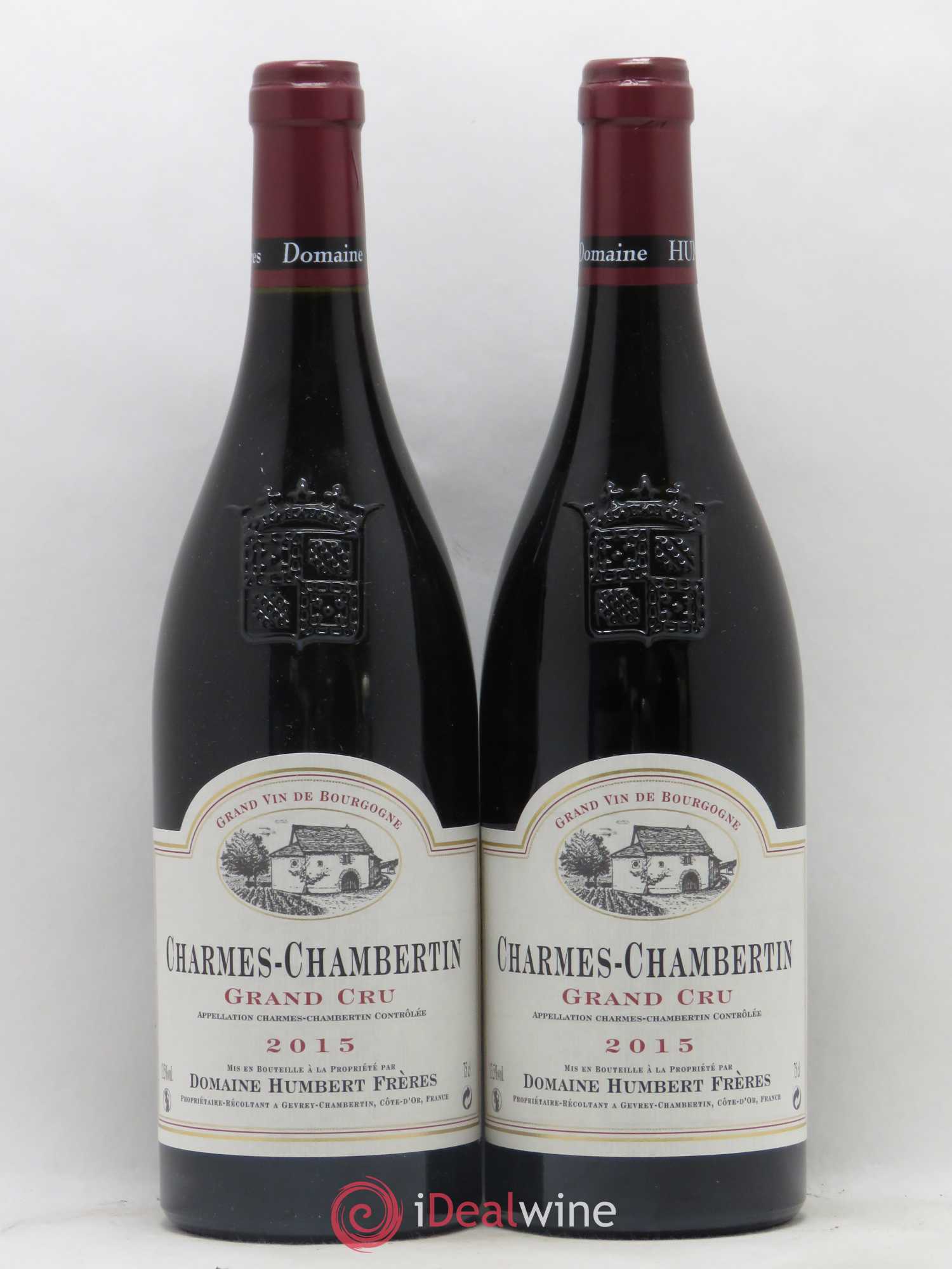 Charmes-Chambertin Grand Cru Humbert (Domaine) 2015 - Lot de 2 bouteilles - 0