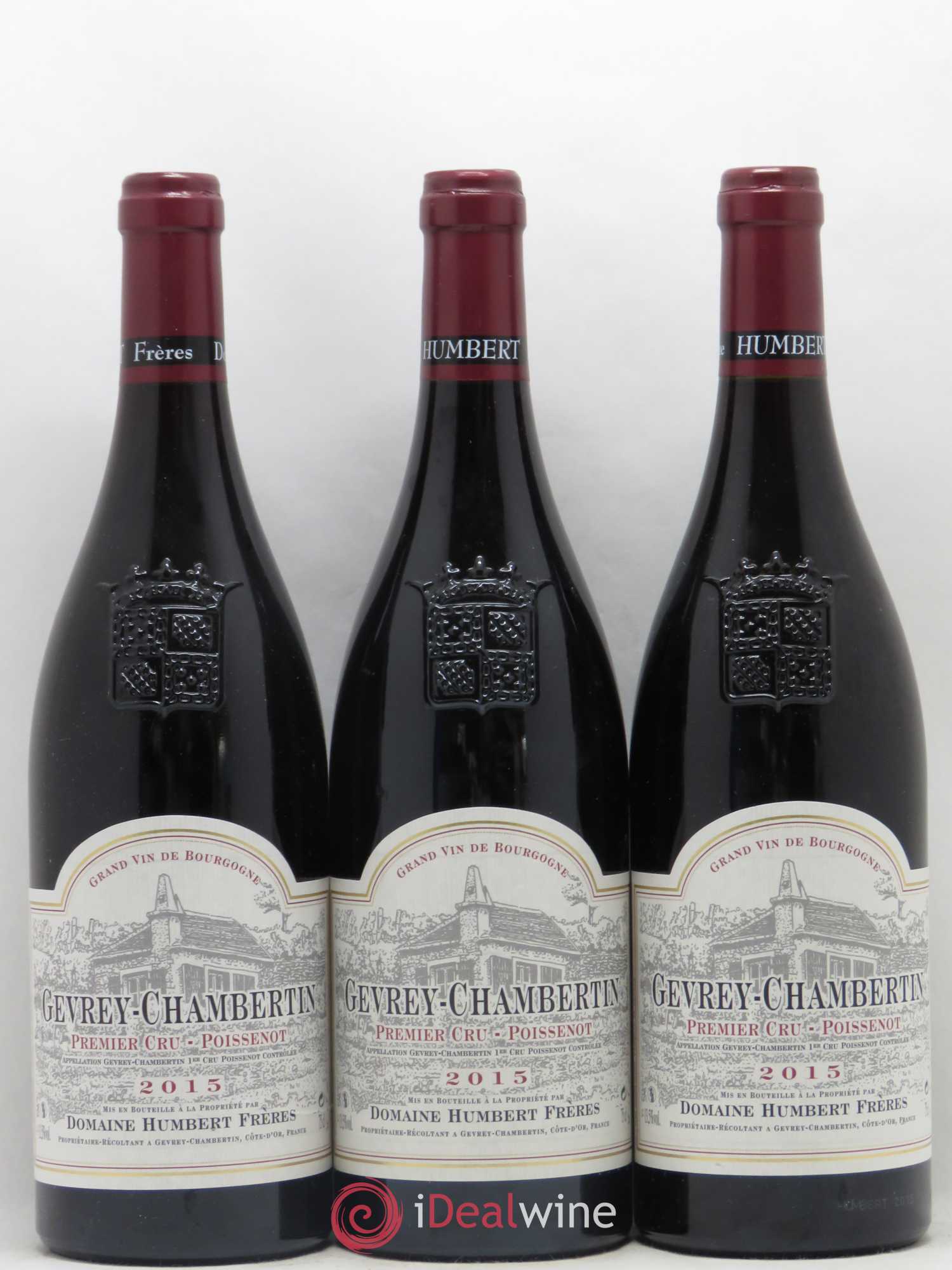 Gevrey-Chambertin 1er Cru Poissenot Humbert (Domaine) 2015 - Lot de 3 bouteilles - 0